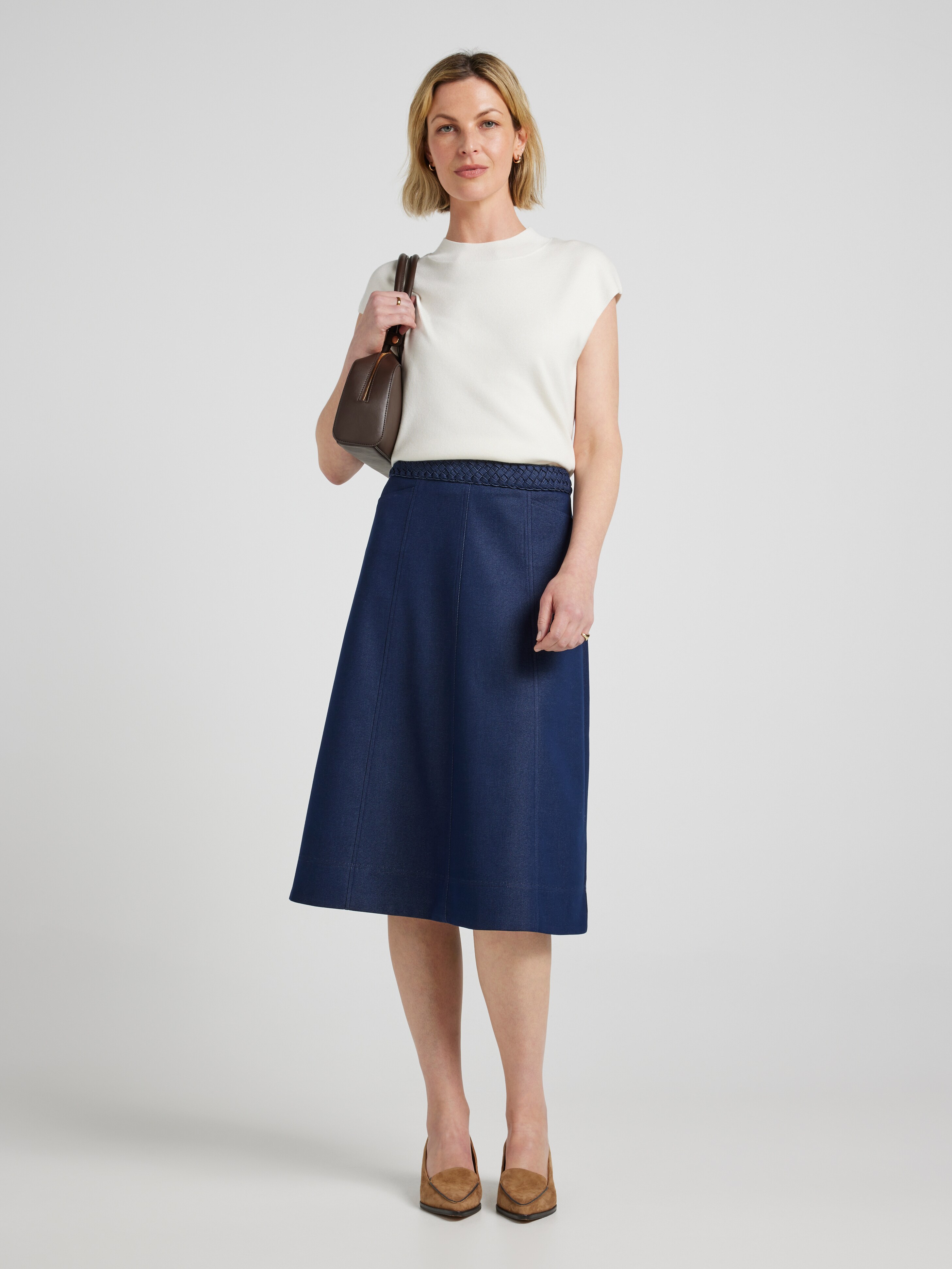 Maeve Mock Neck Jumper