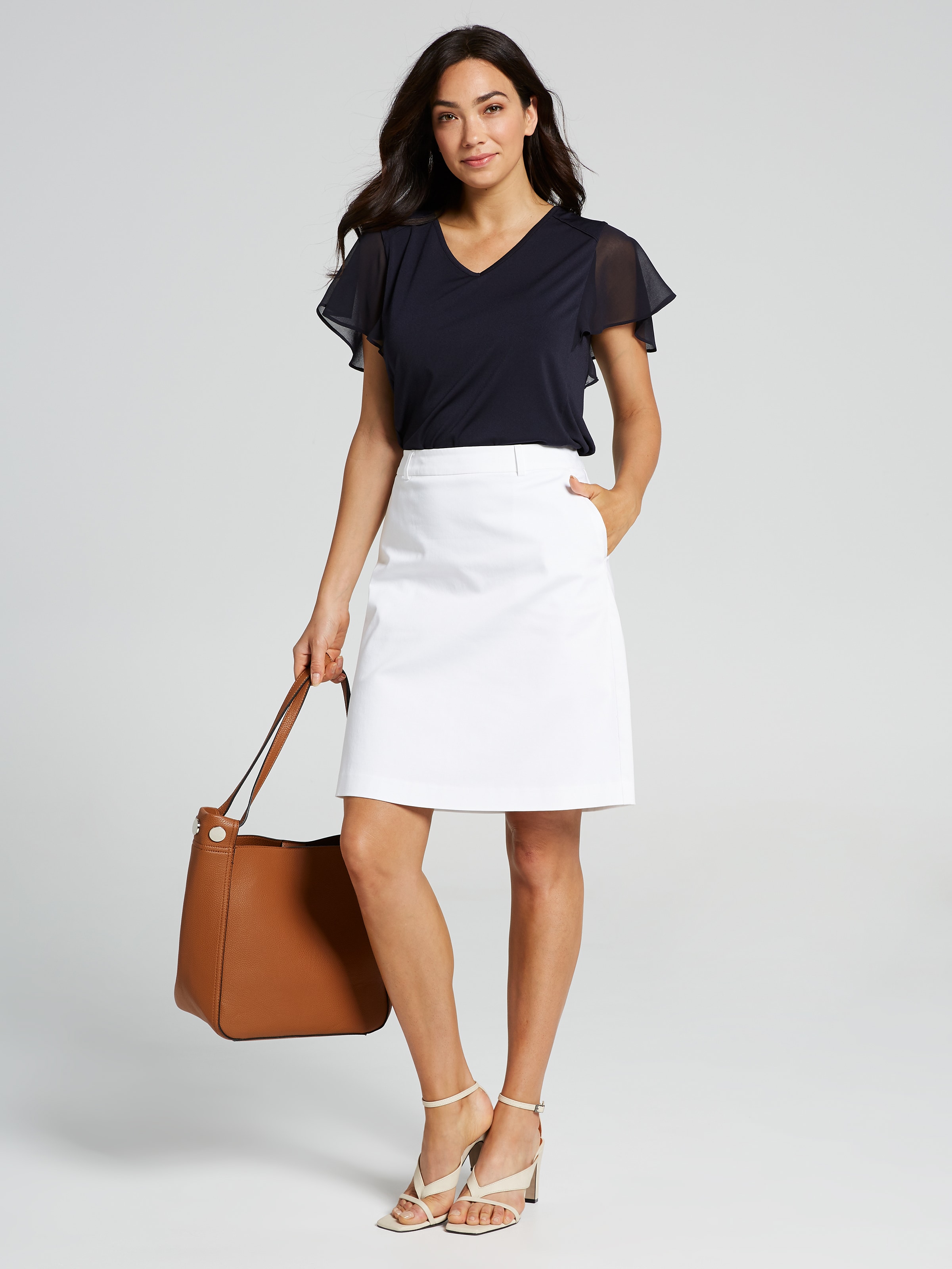 Long Sleeve Cindy Cut About Jumper