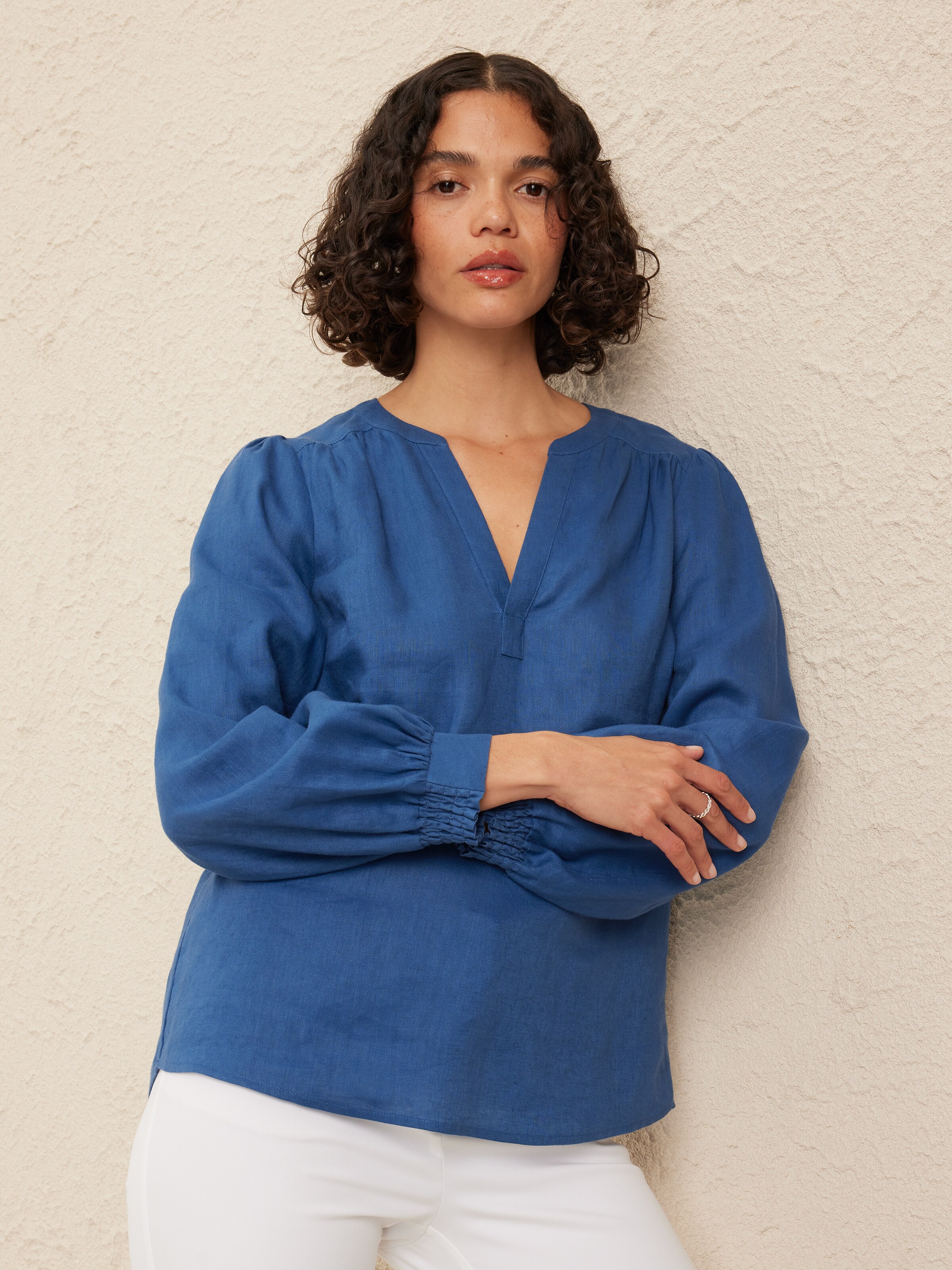 Odette Linen Top