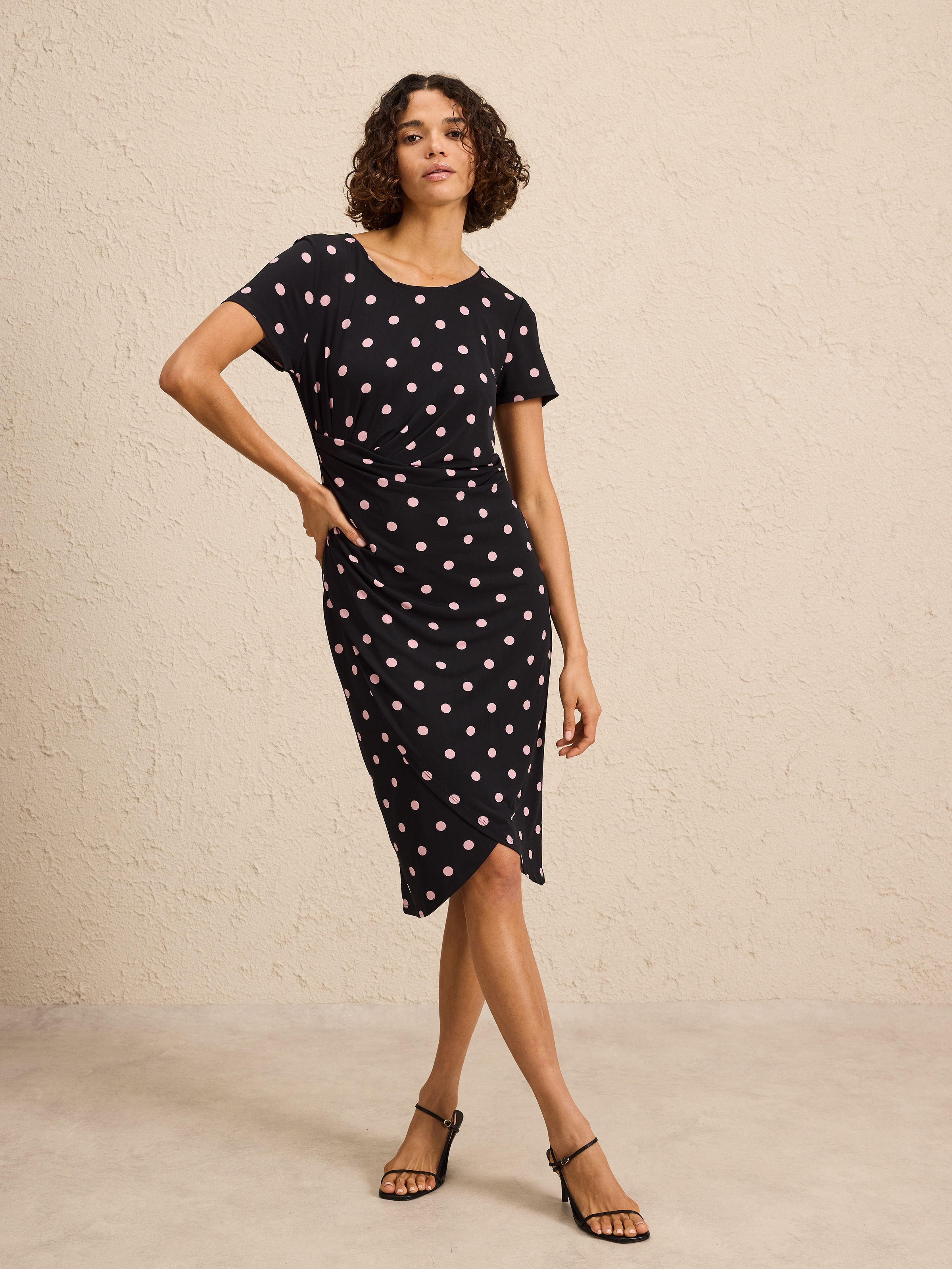 Stella Side Tuck Shift Dress