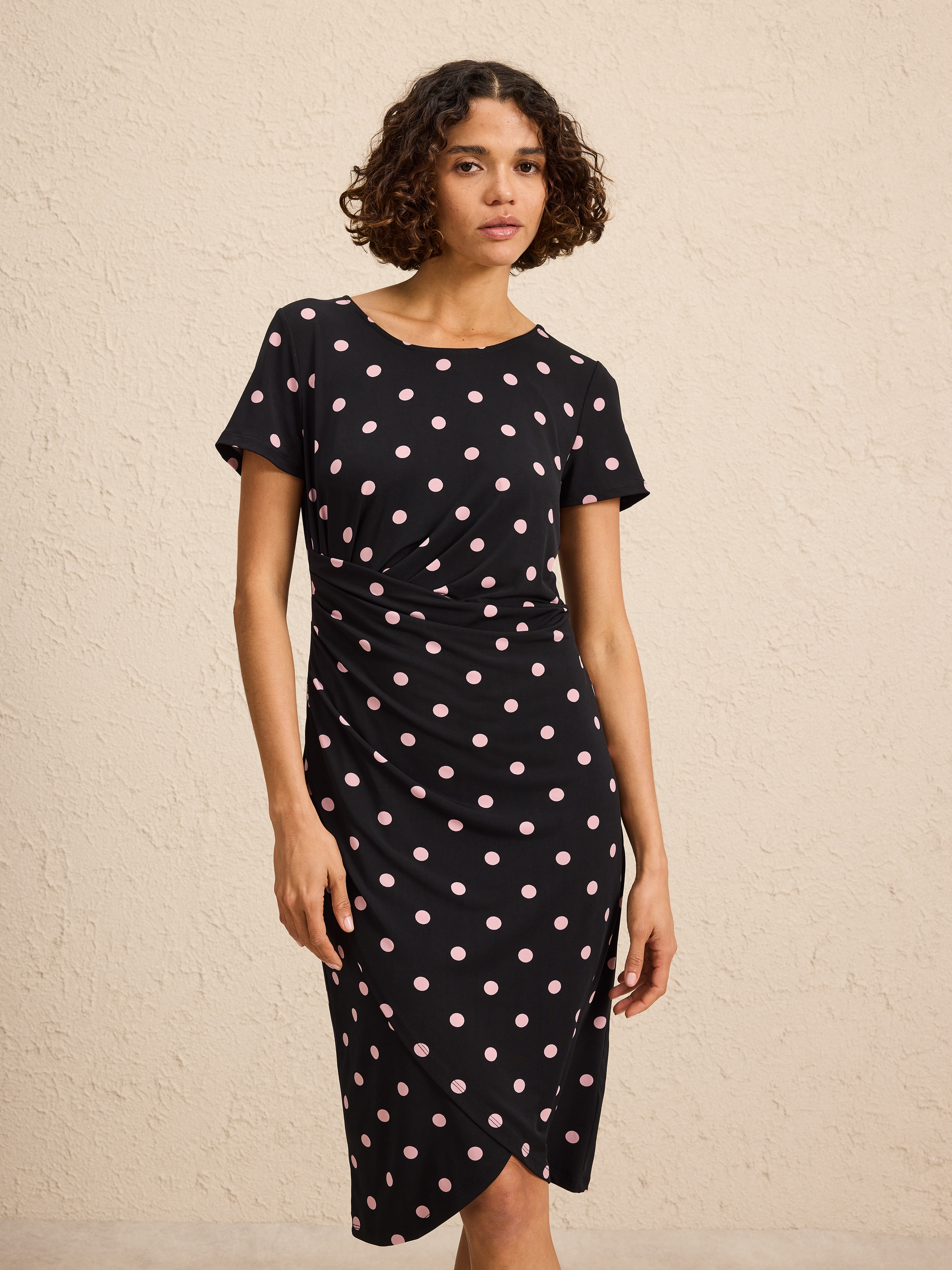 Stella Side Tuck Shift Dress