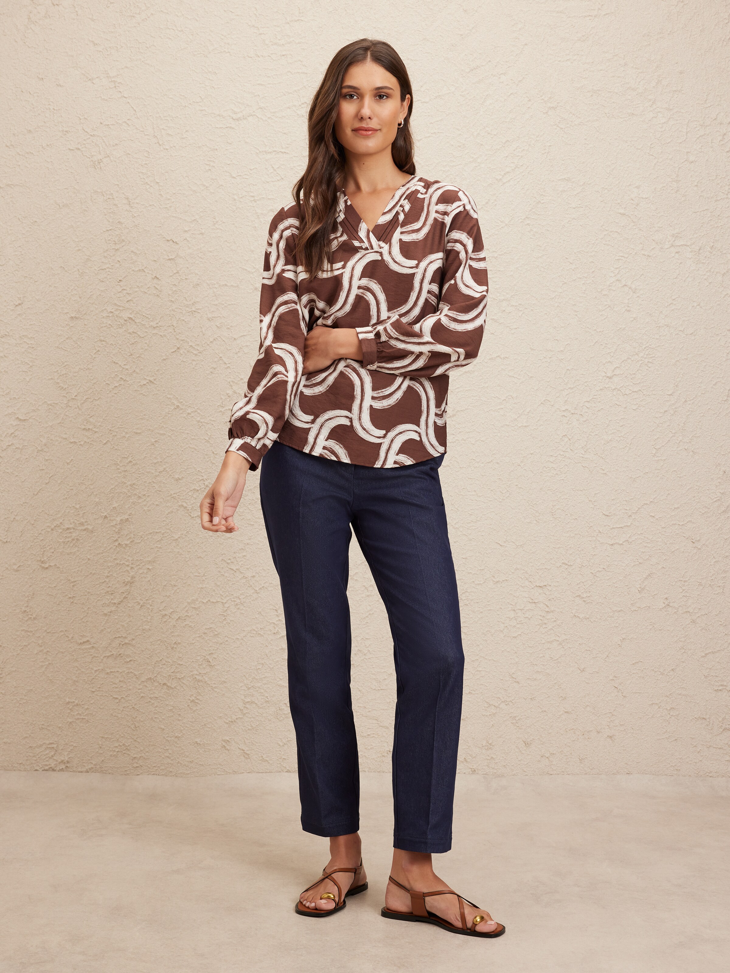 Kris Viscose Blend Top