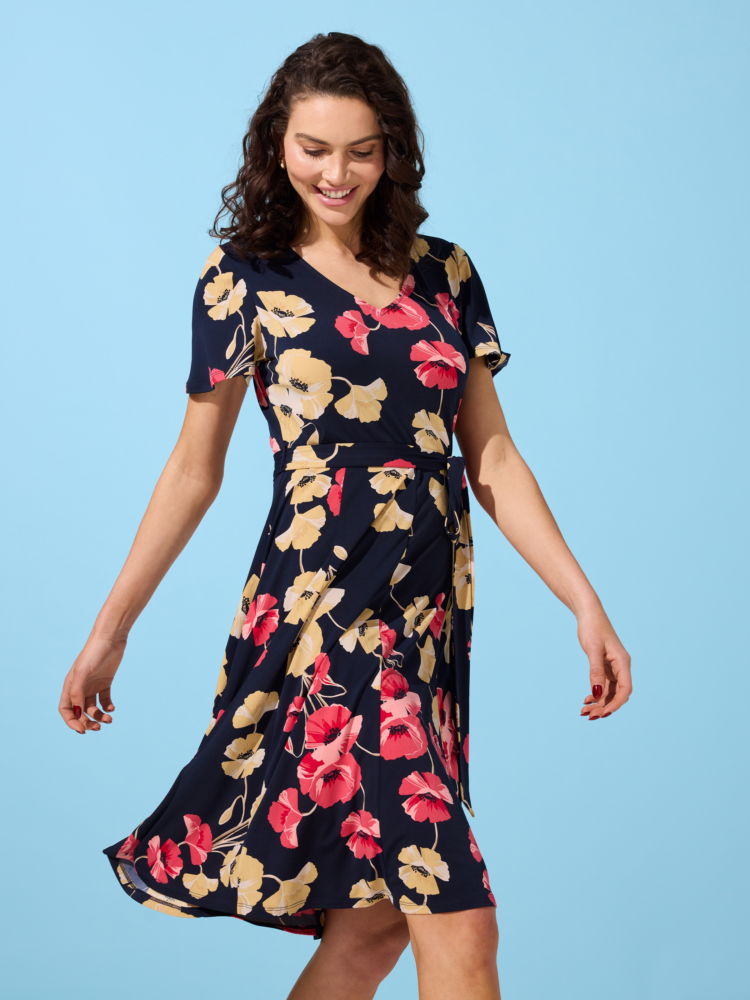 Naomi Fit & Flare Dress