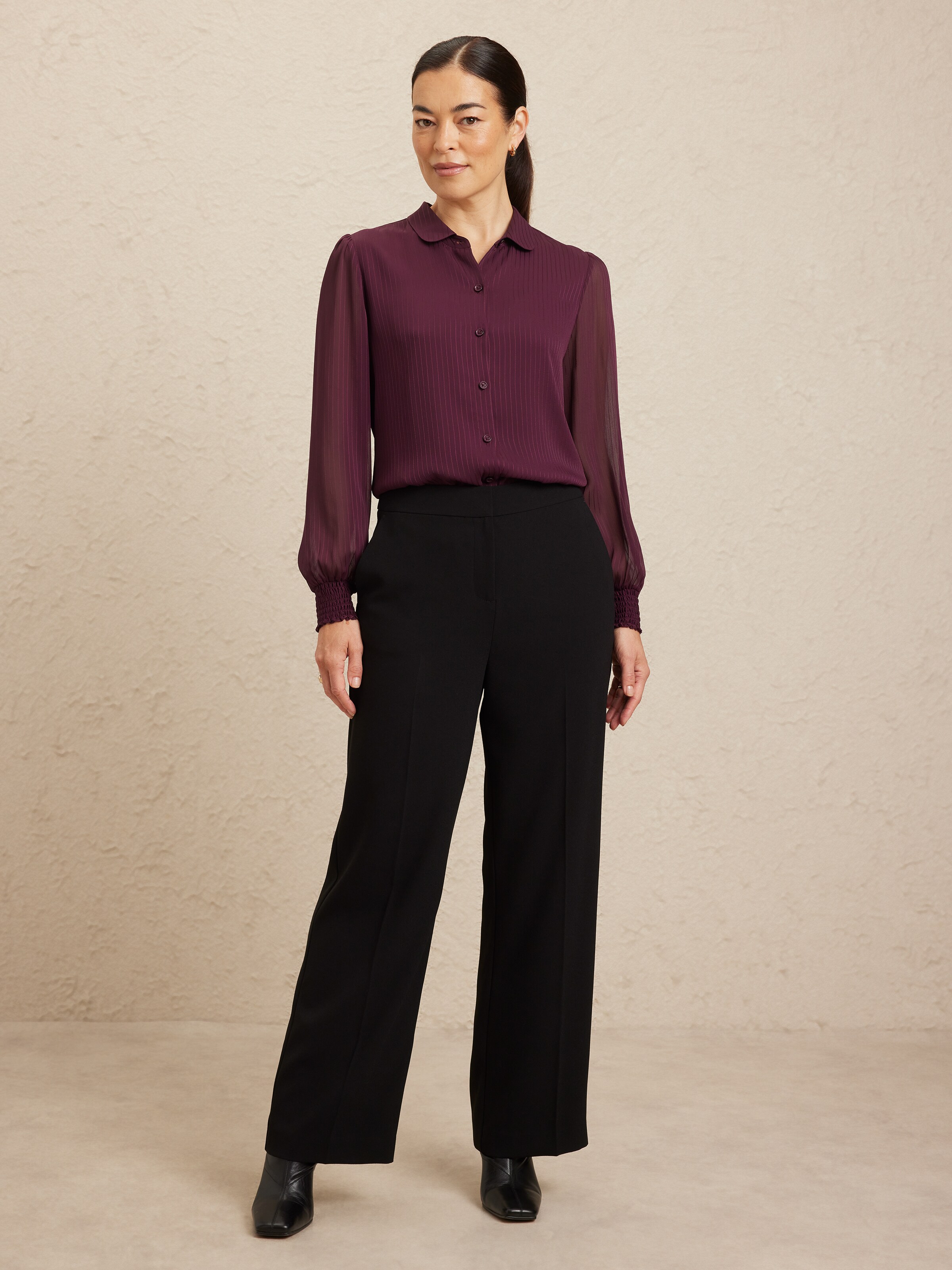 Alexis Ls Self Stripe Shirt