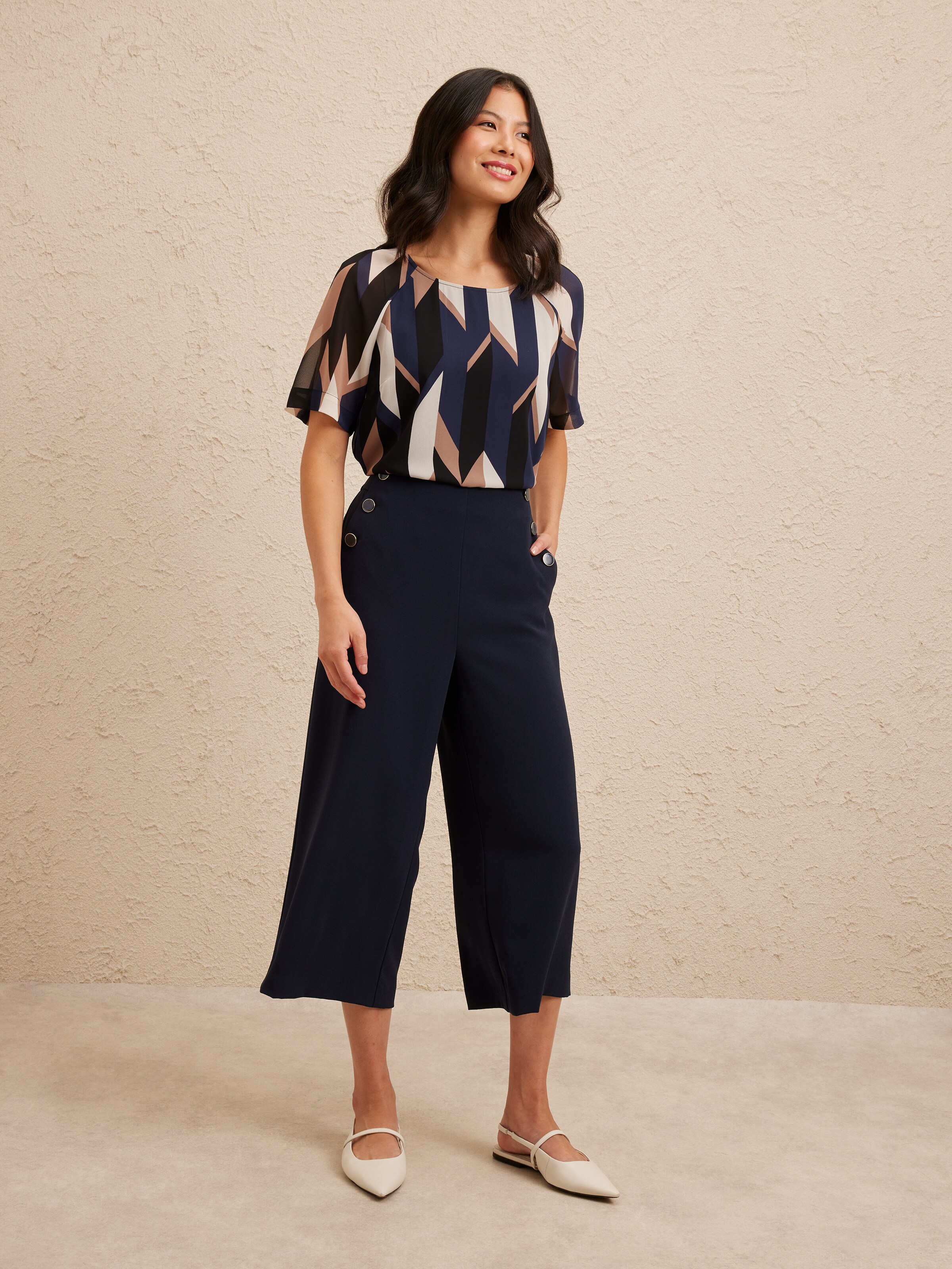 Sally Round Neck Blouse