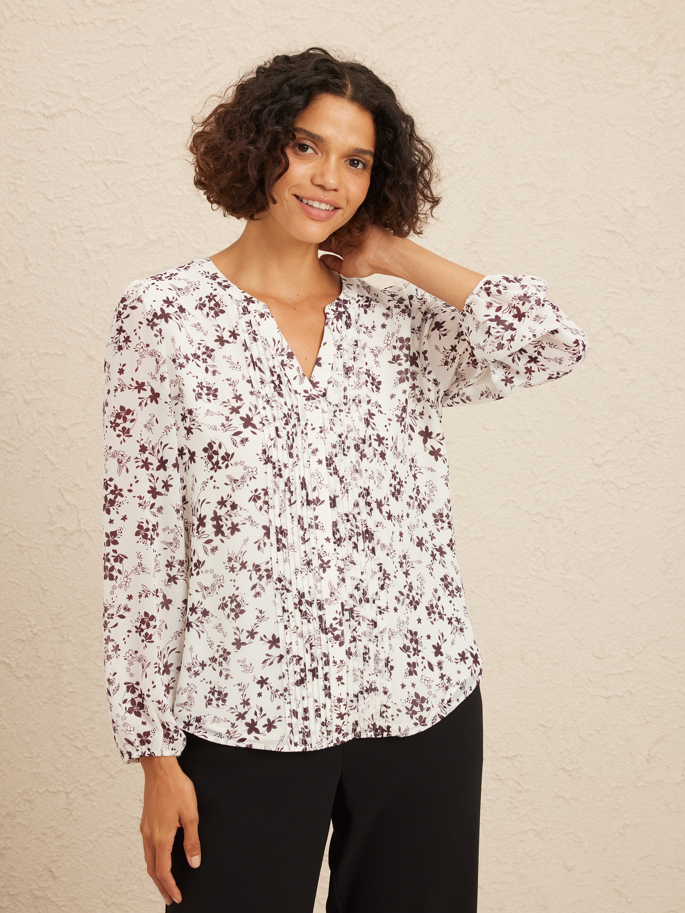 Caitlin Long Sleeve Blouse
