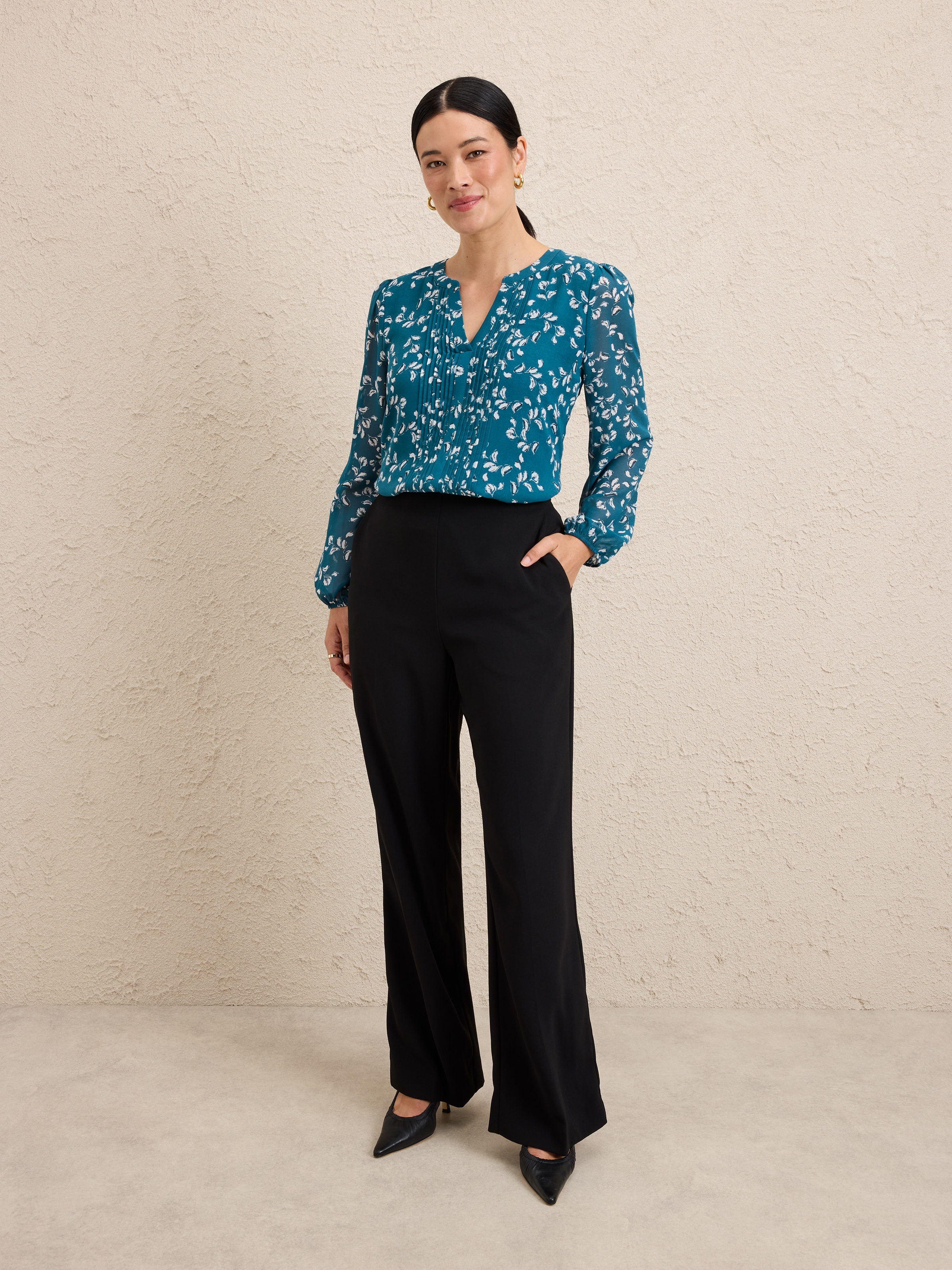 Caitlin Long Sleeve Blouse