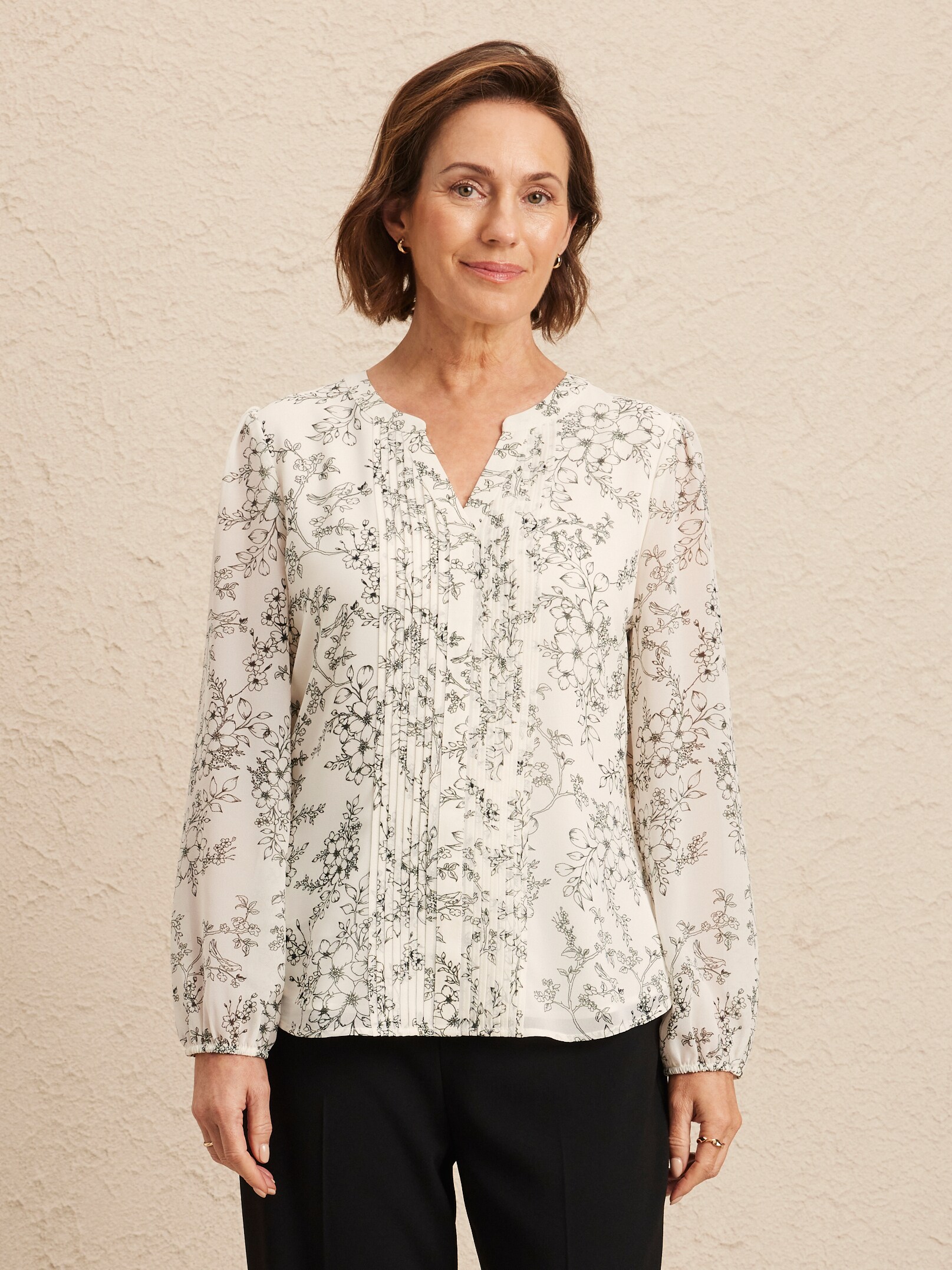 Caitlin Long Sleeve Blouse