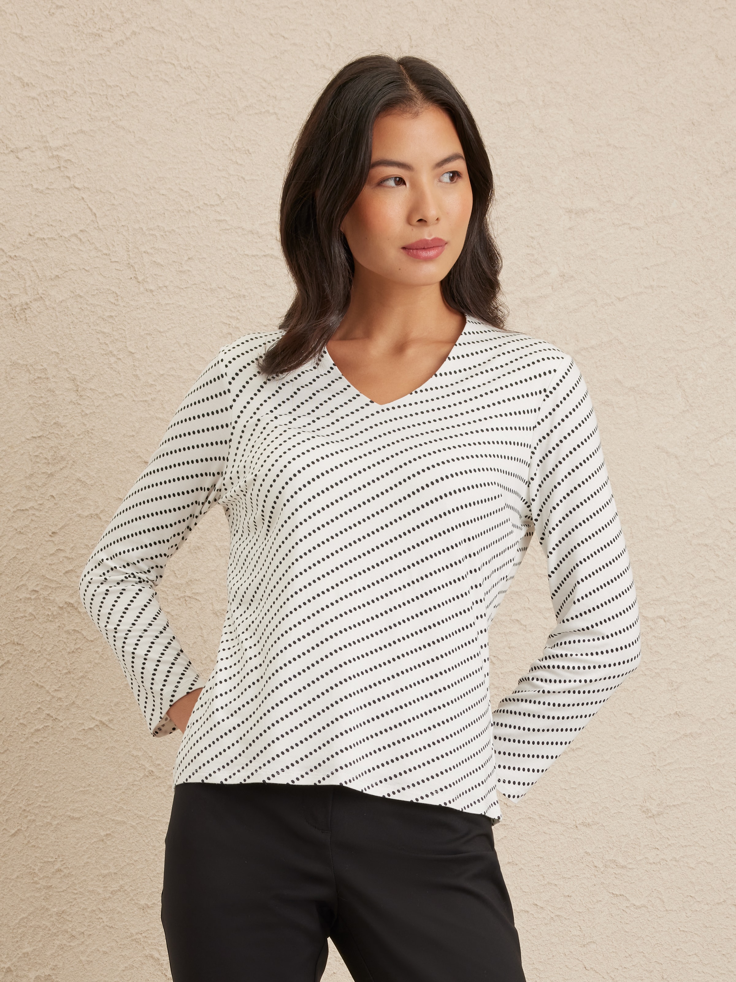 Jenna 3/4 Sleeve Tee