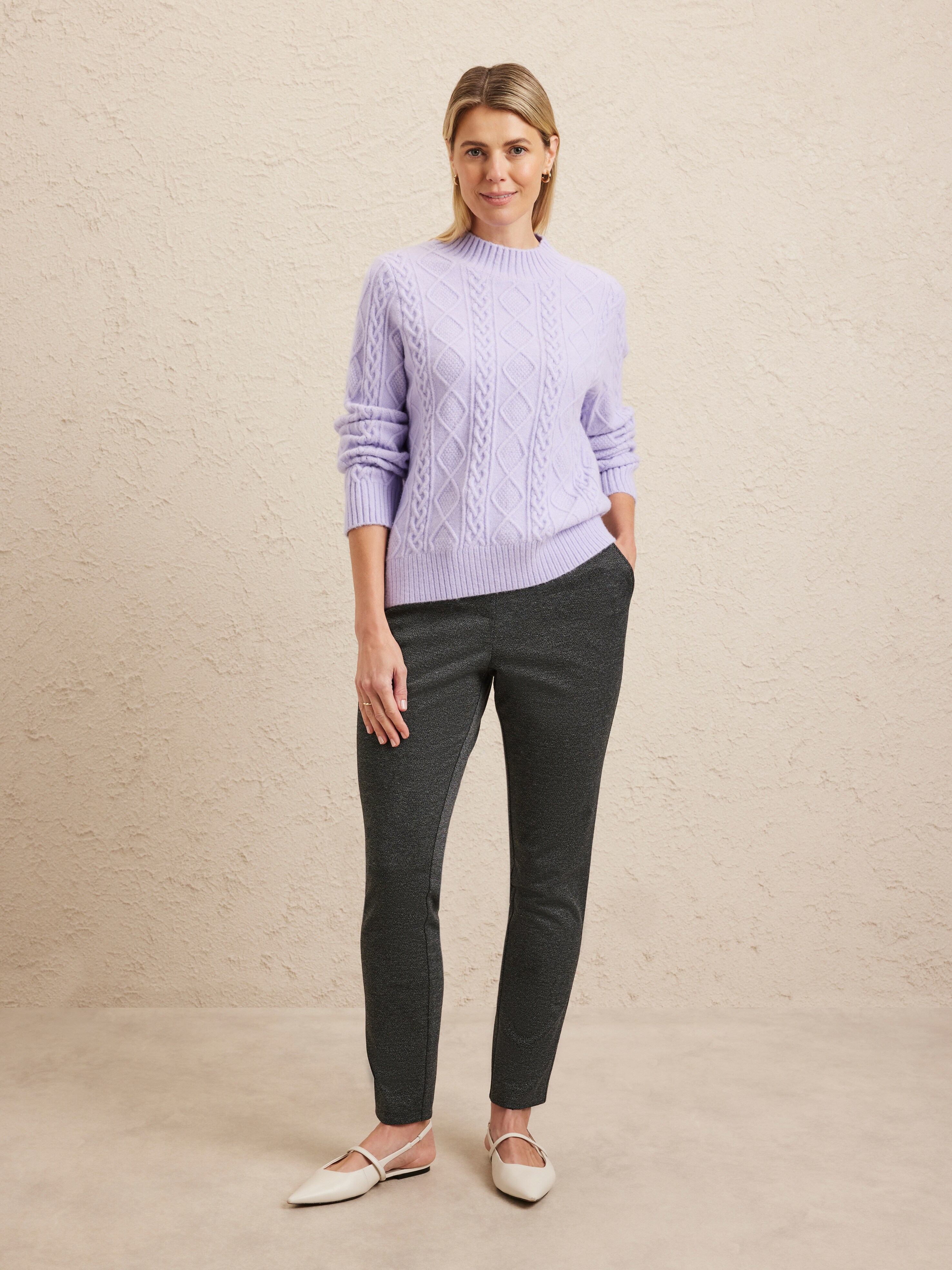 Ls Mary Mock Nk Hi-Low Jump