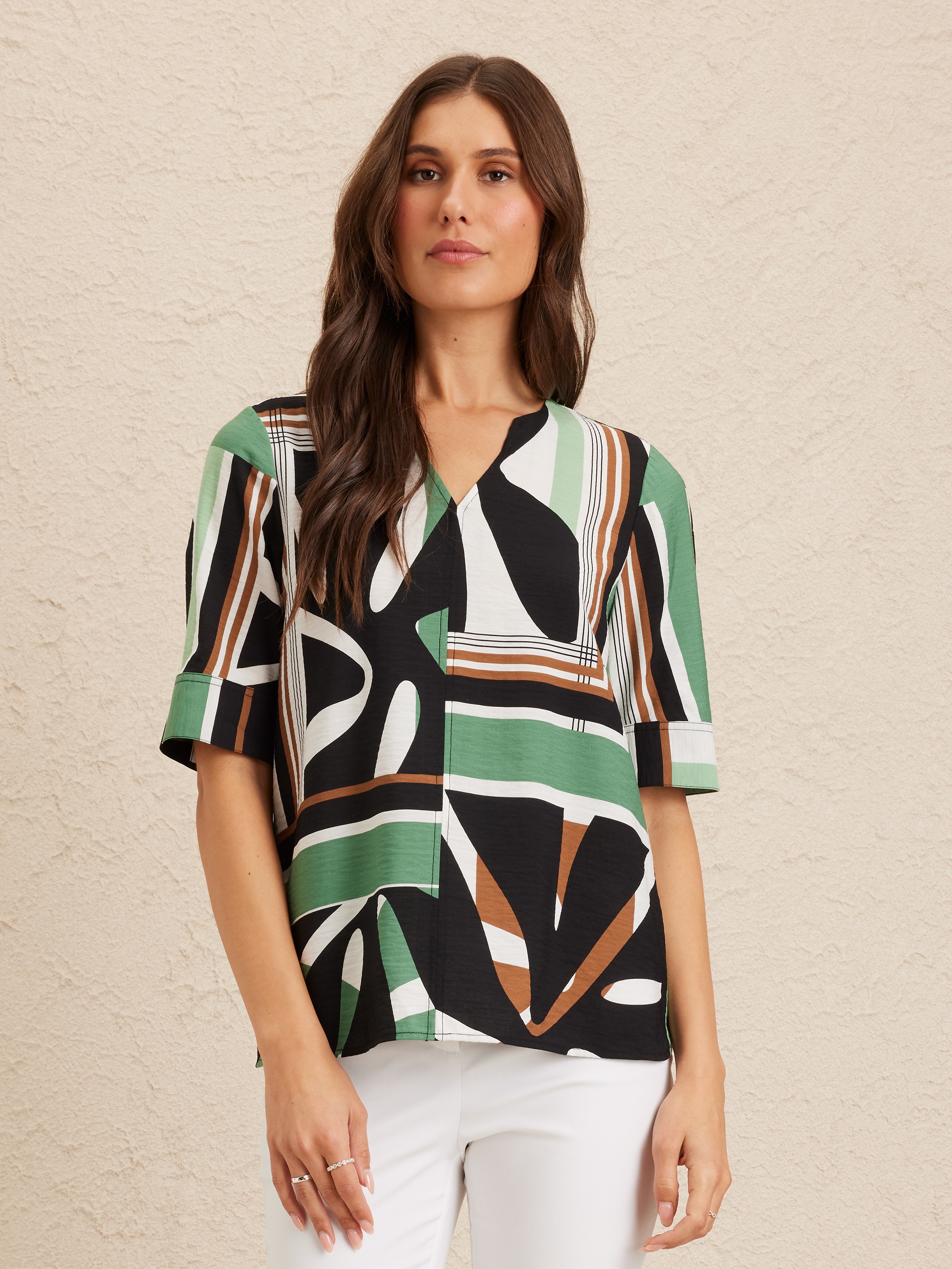 Luna Viscose Blend Top