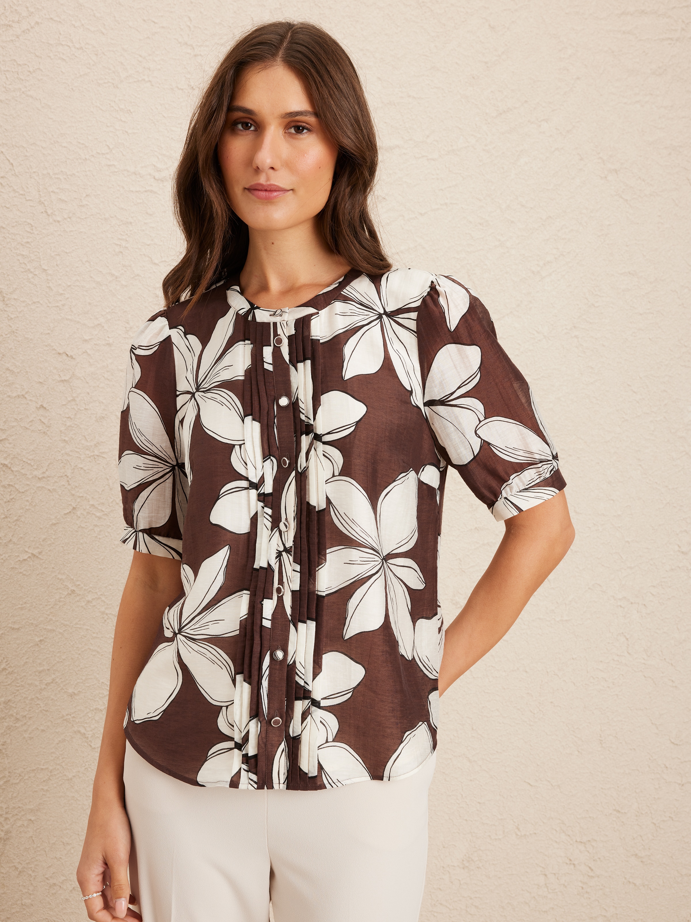 Celine Lyocell Blend Blouse