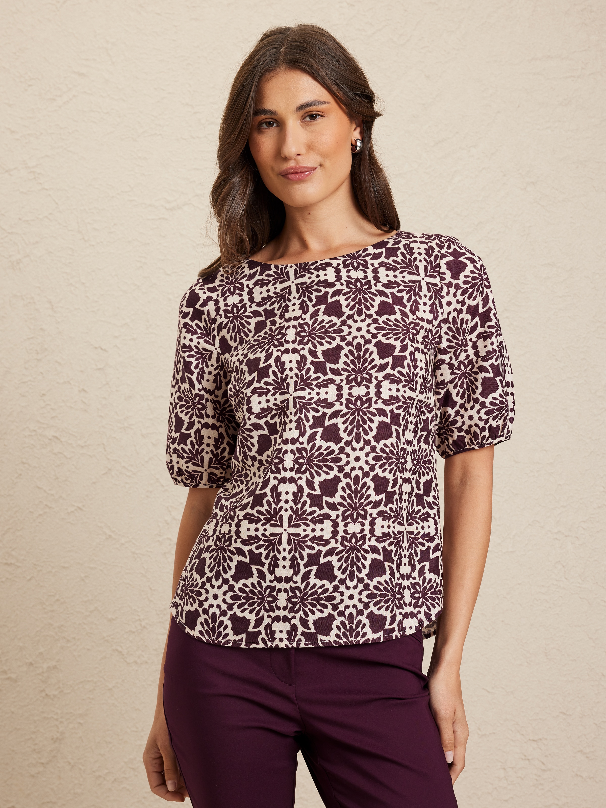 Lumi Linen Top