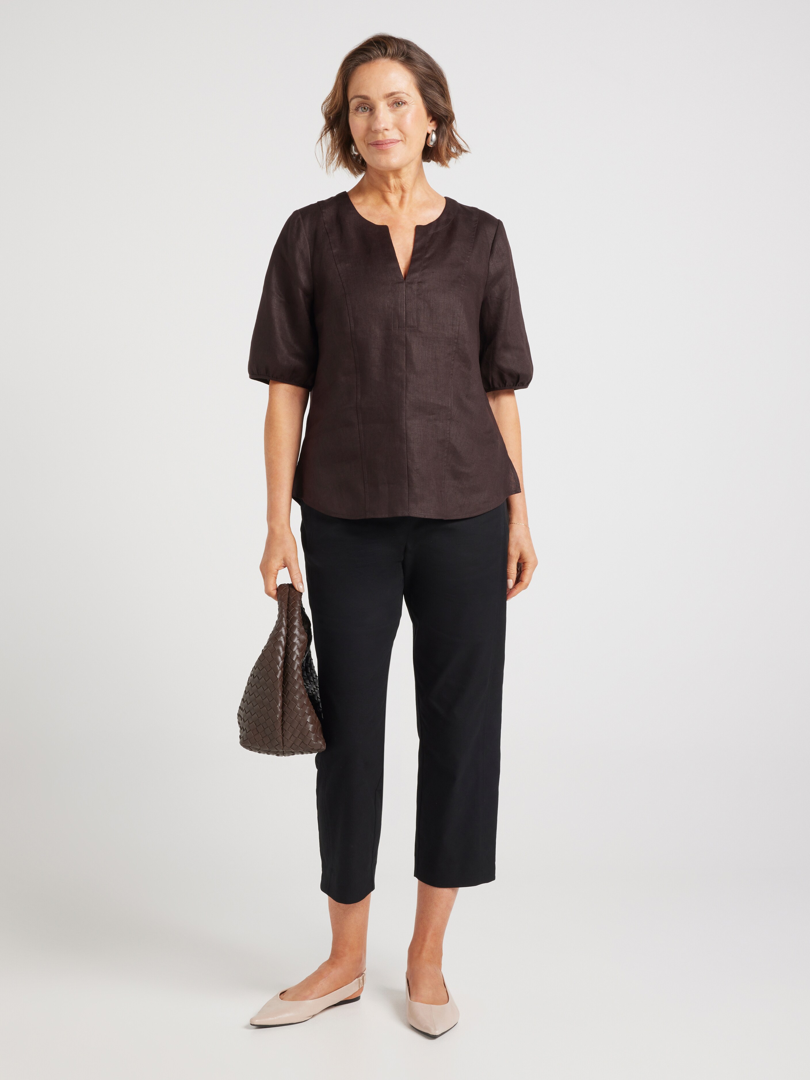 Tracy Linen Top