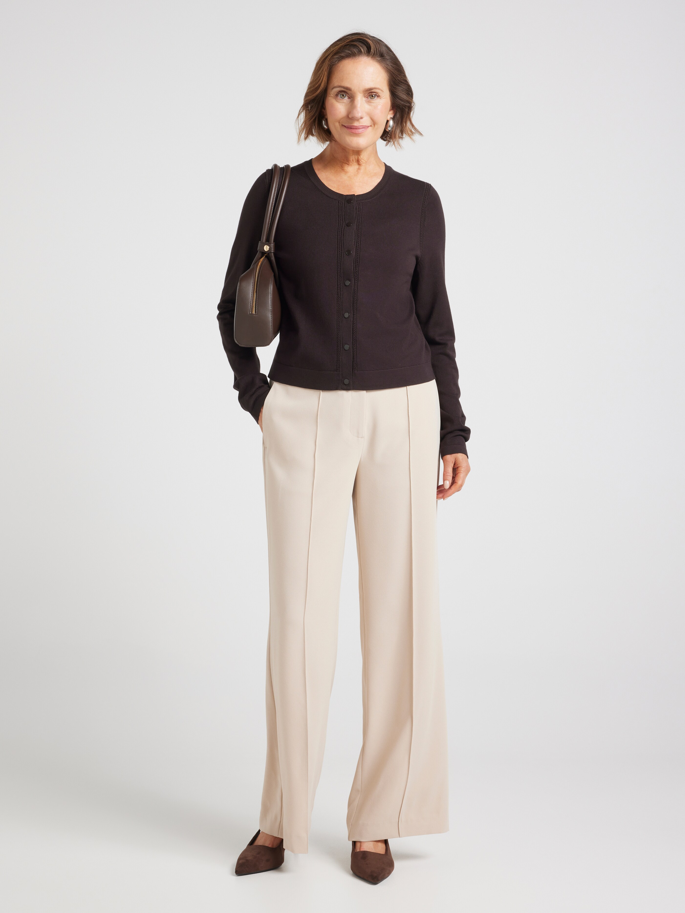 Sally Snap Button Cardi