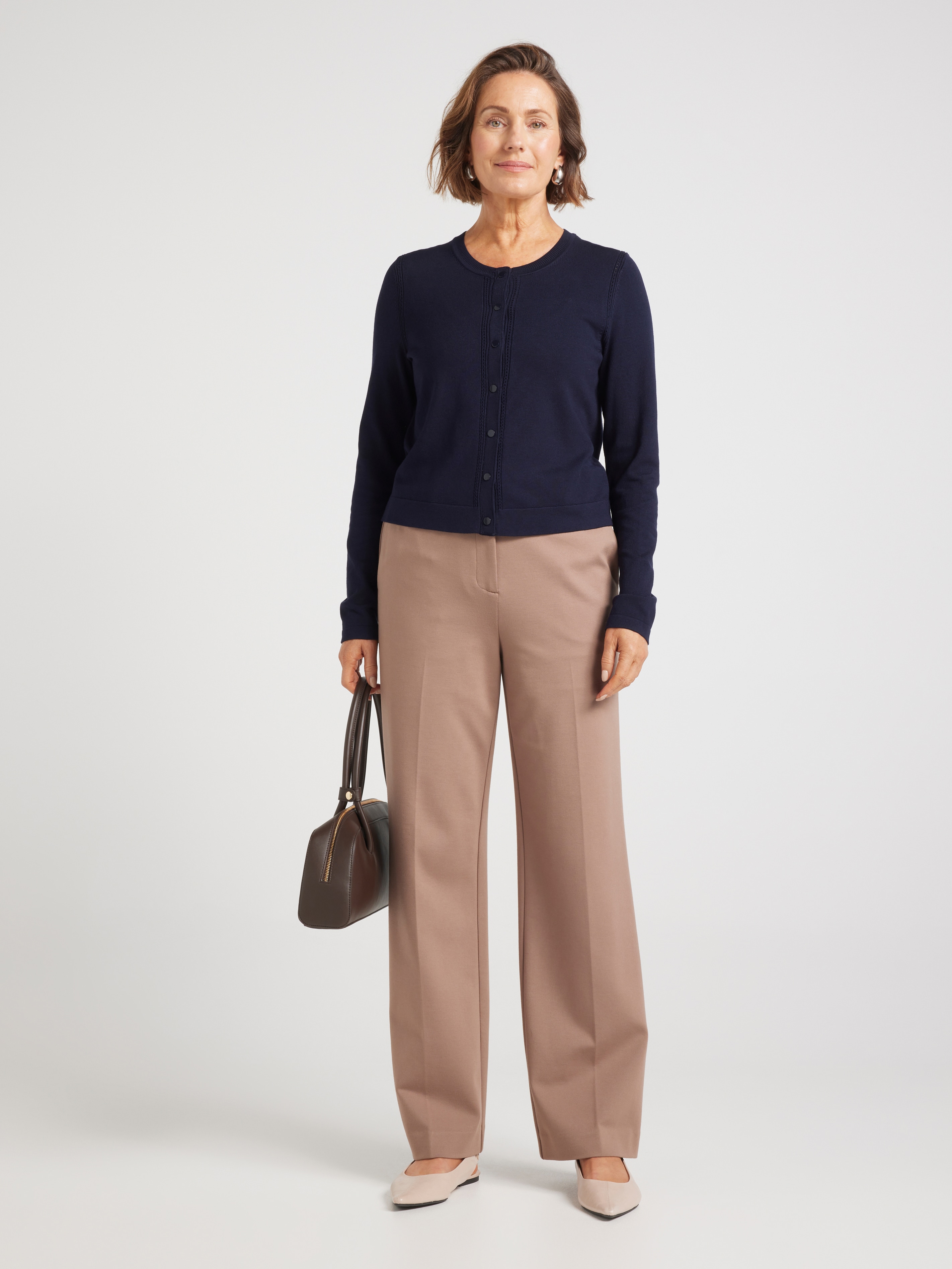 Sally Snap Button Cardi