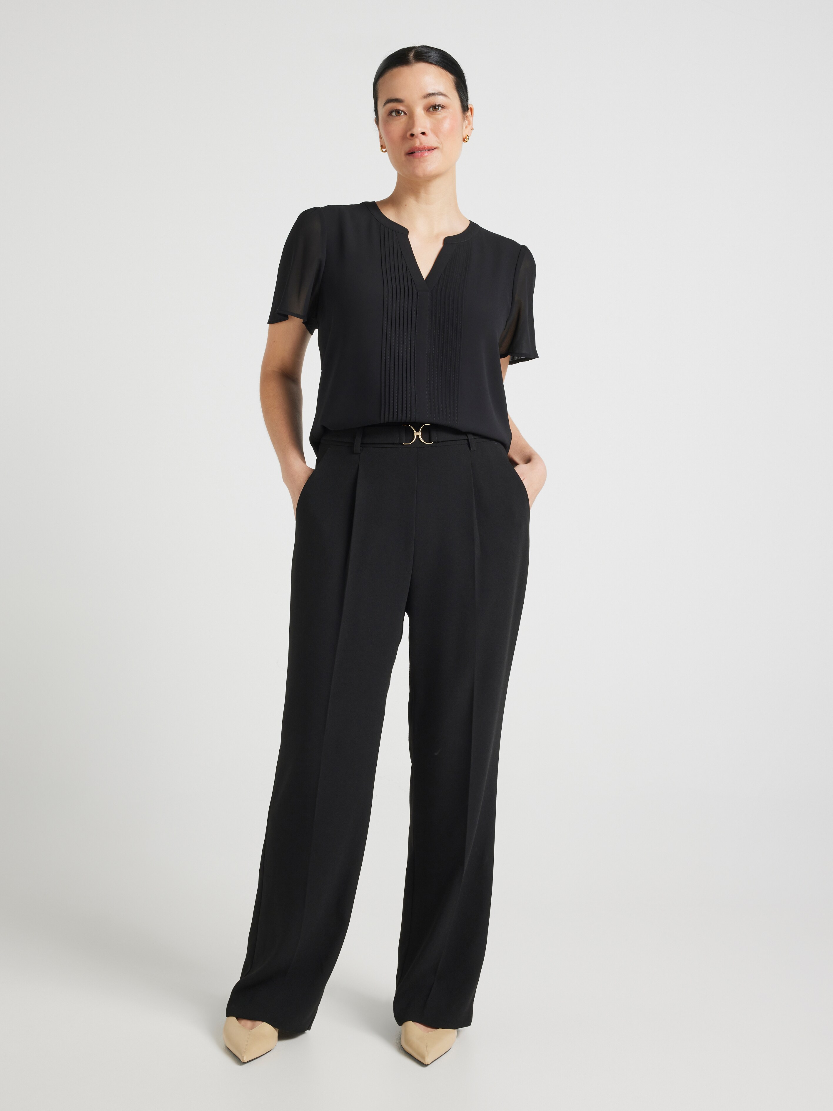 Caitlin Pintuck Blouse