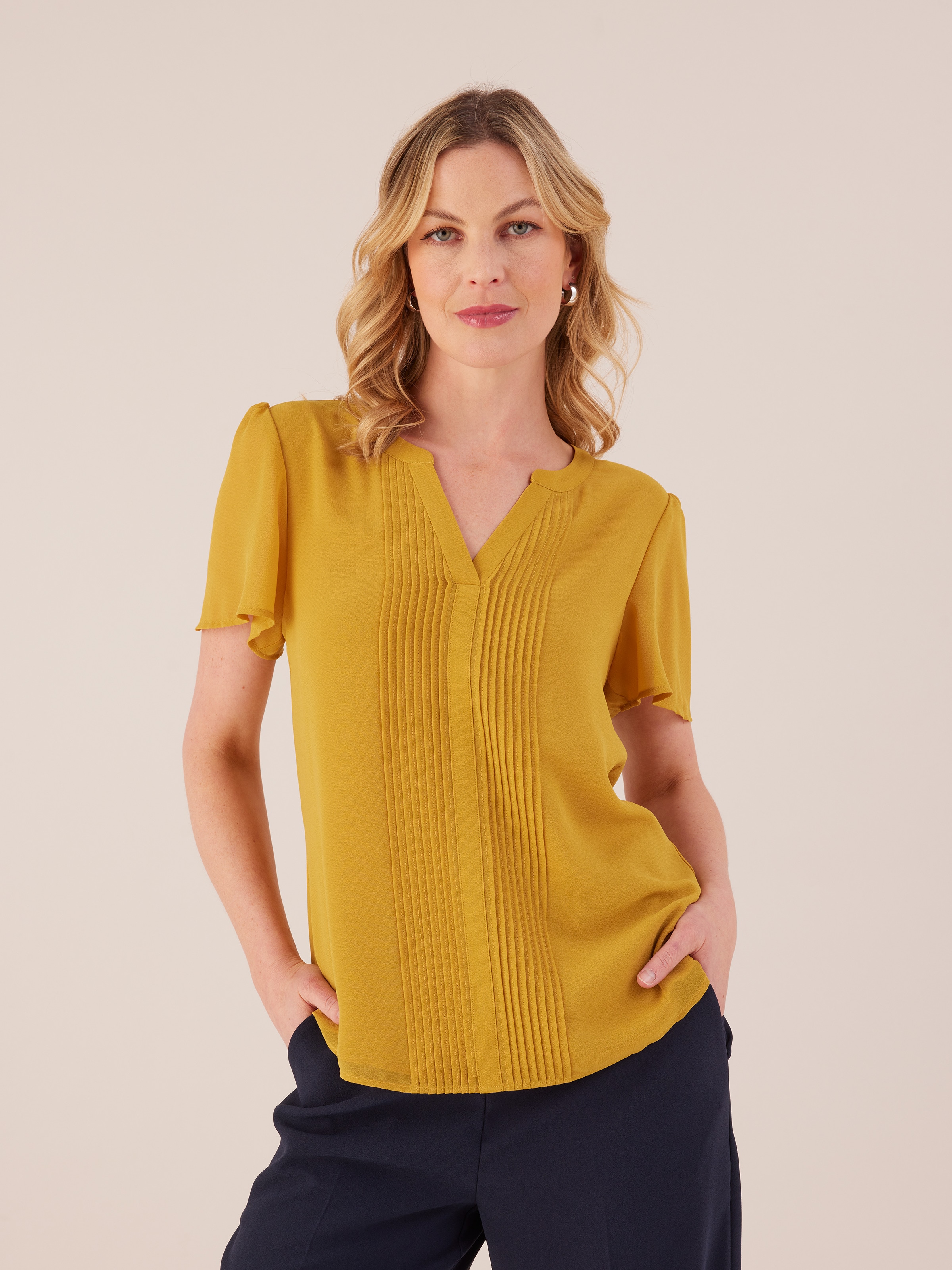 Caitlin Pintuck Blouse