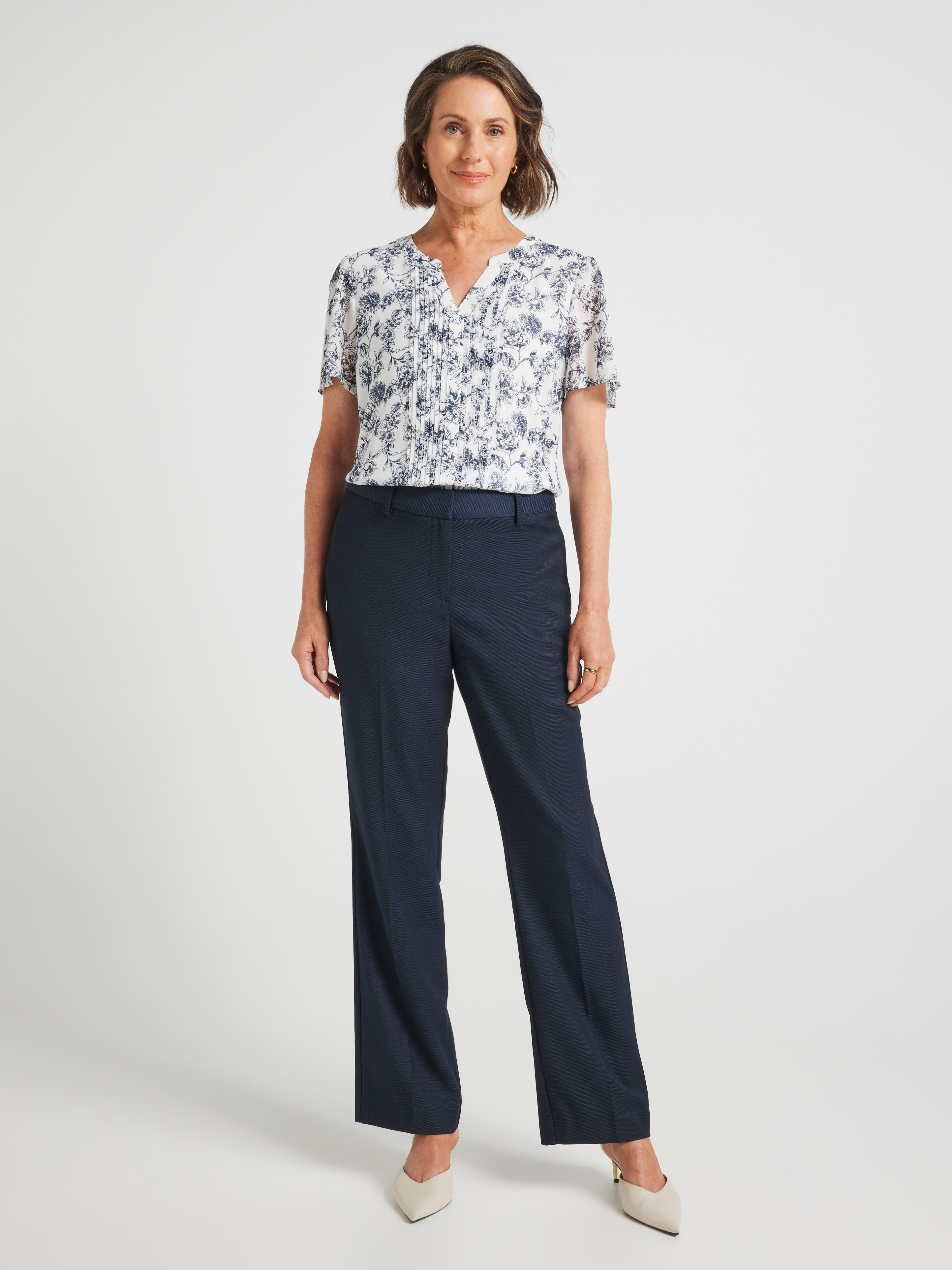 Caitlin Pintuck Blouse