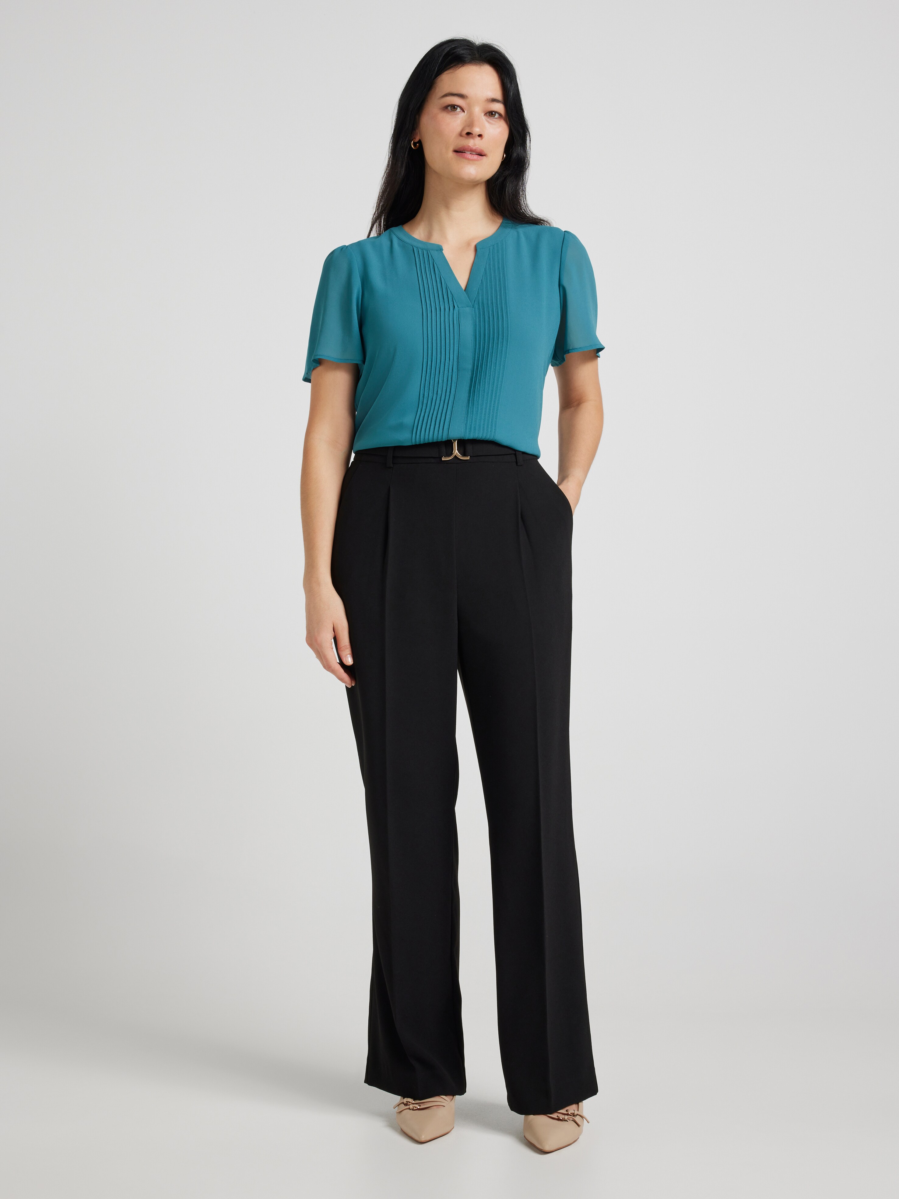 Caitlin Pintuck Blouse