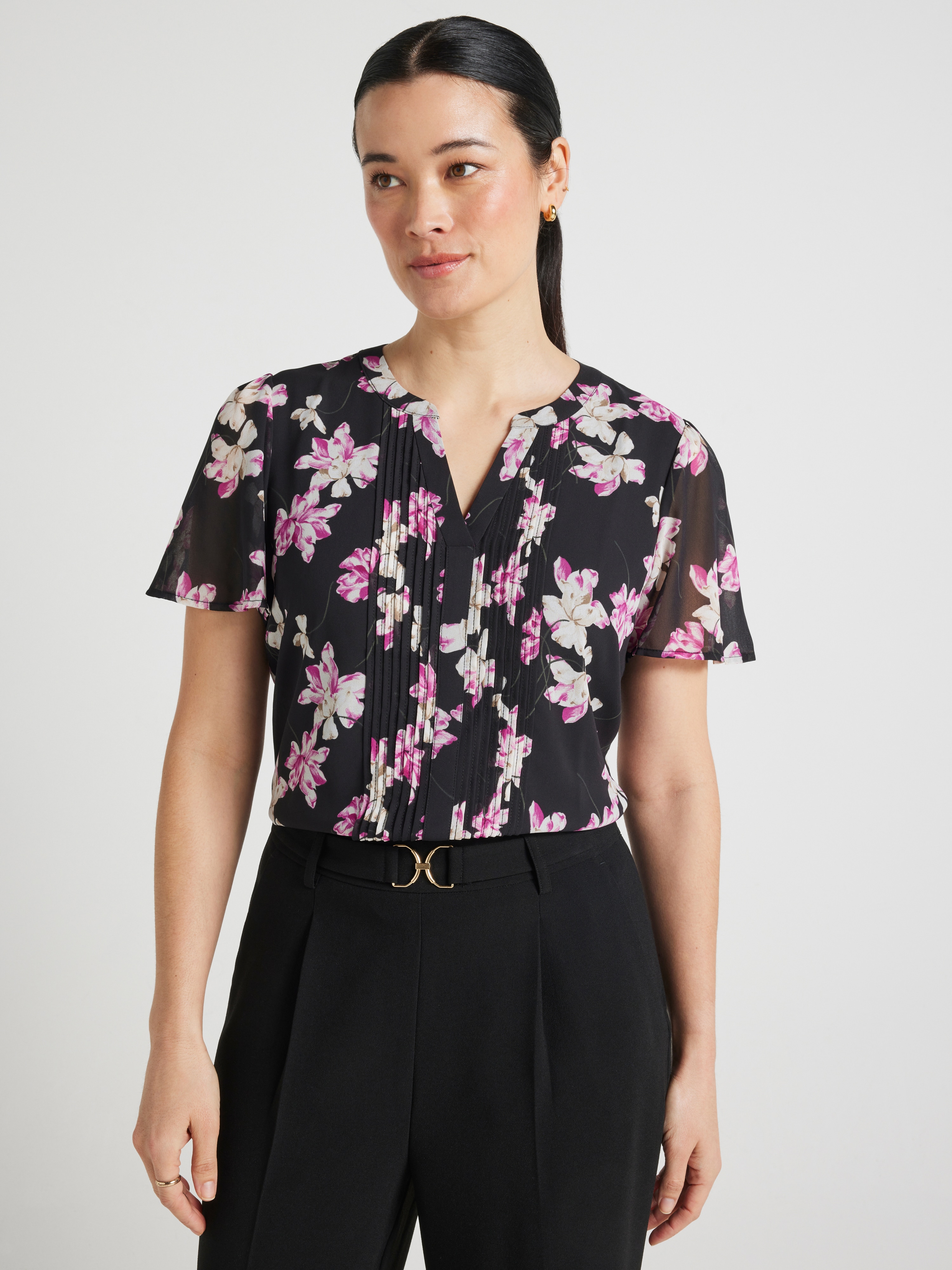 Caitlin Pintuck Blouse