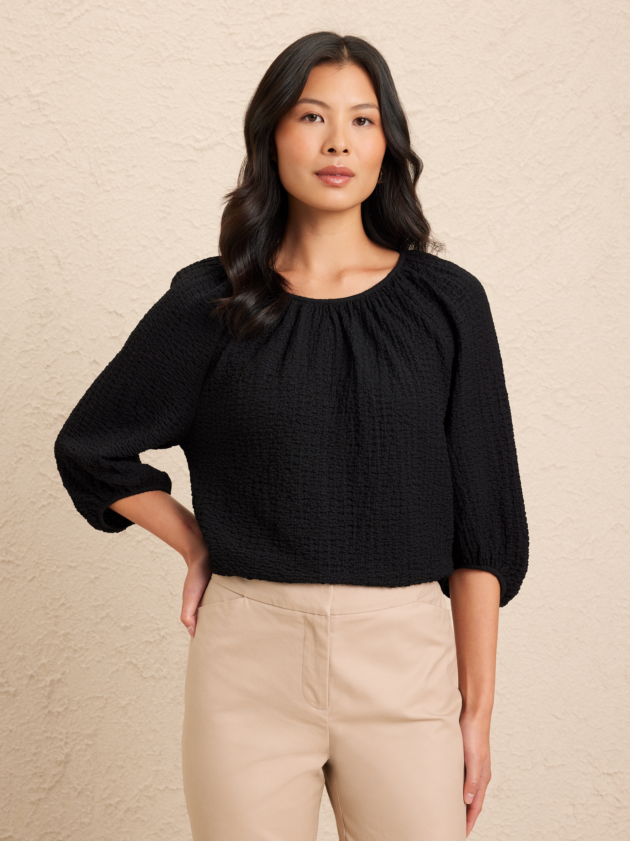 Piper Ripple Jersey Top