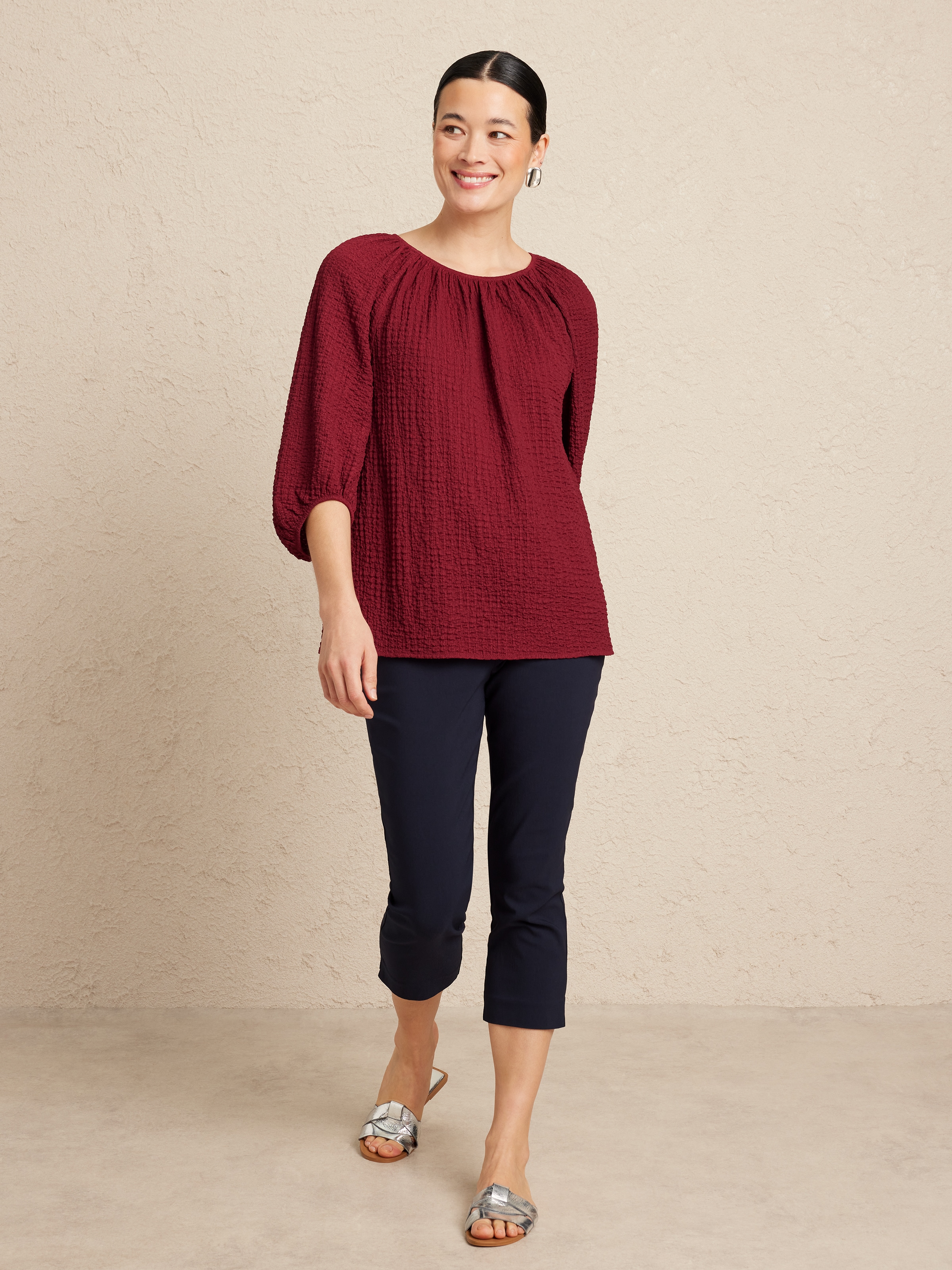 Piper Ripple Jersey Top