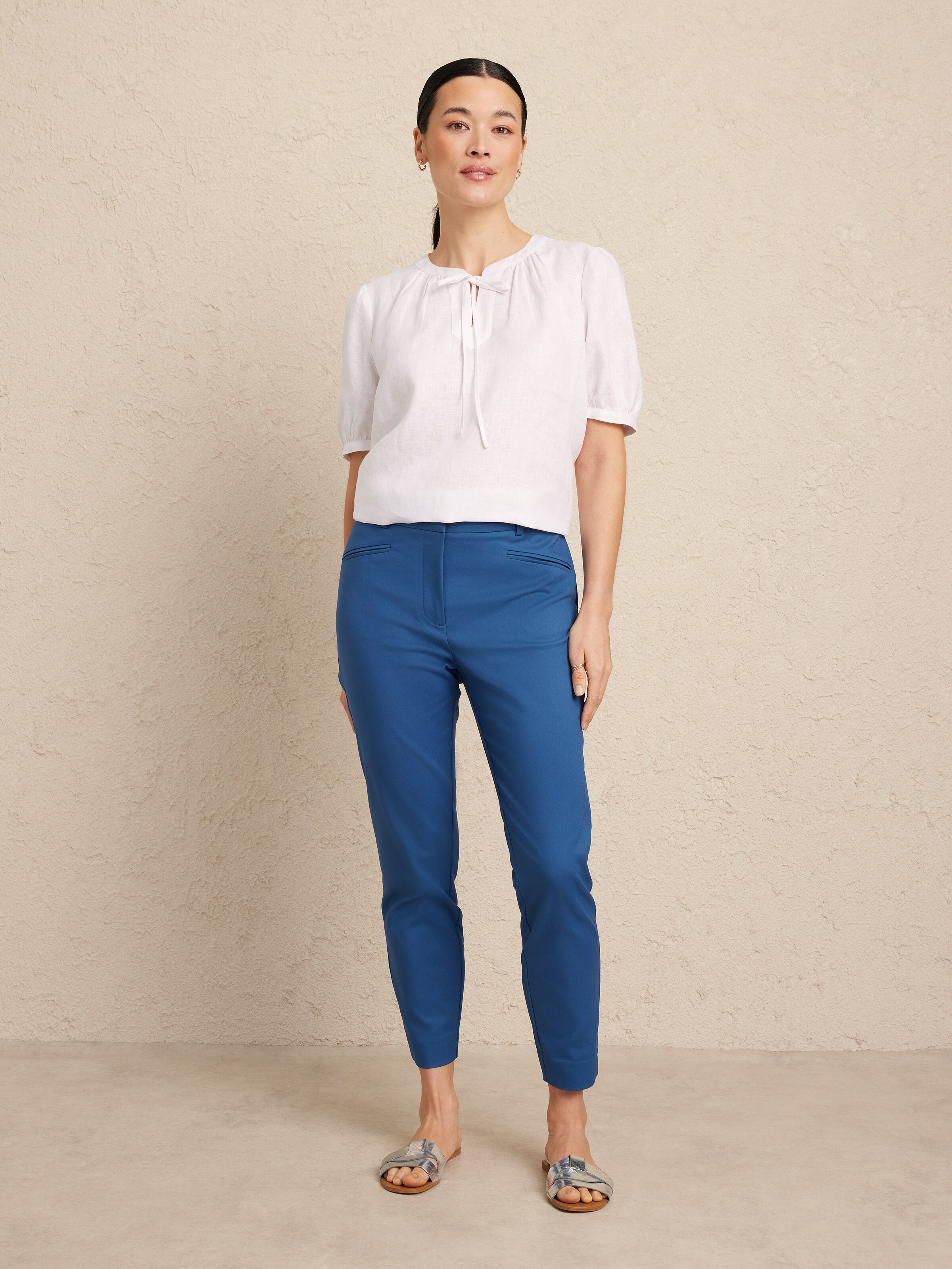 Maddie Linen Top