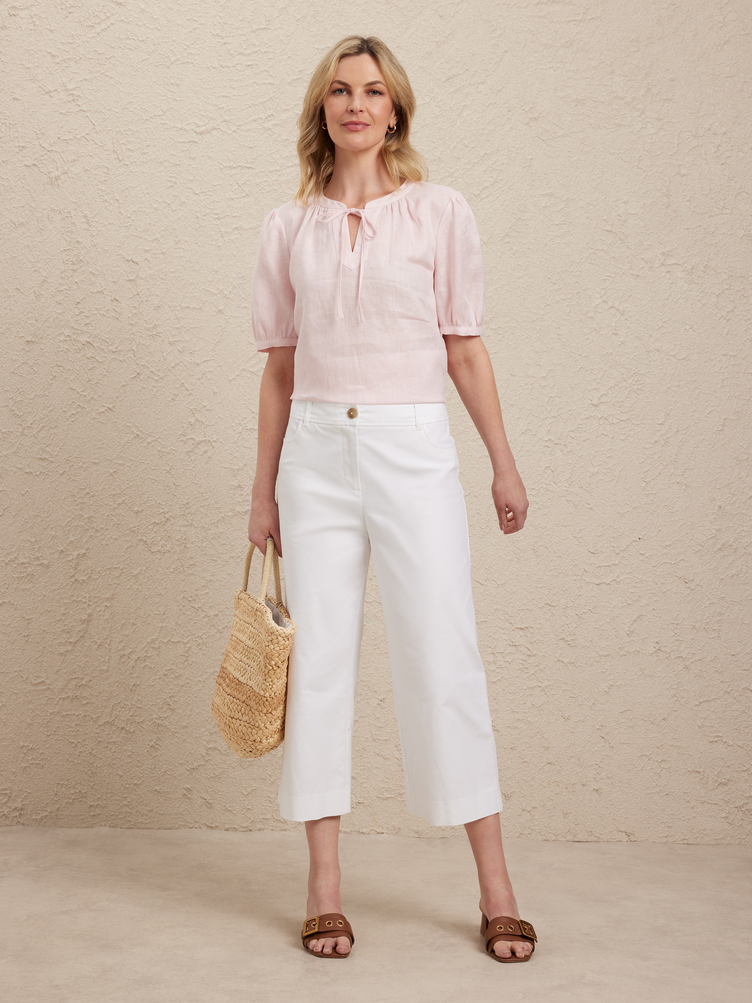 Maddie Linen Top