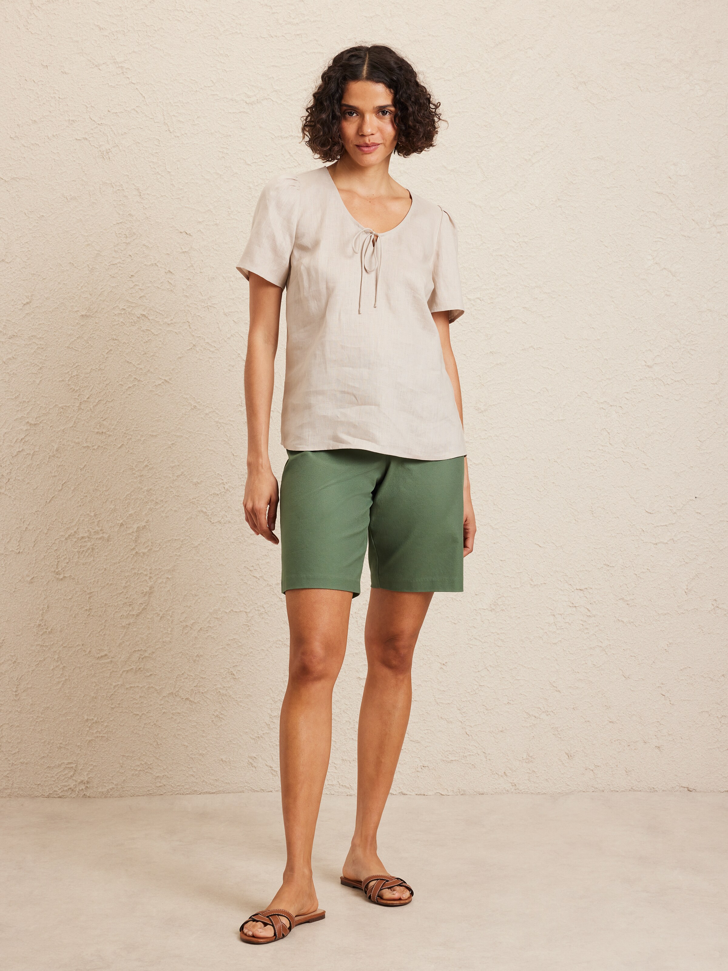 Julietta Linen Top