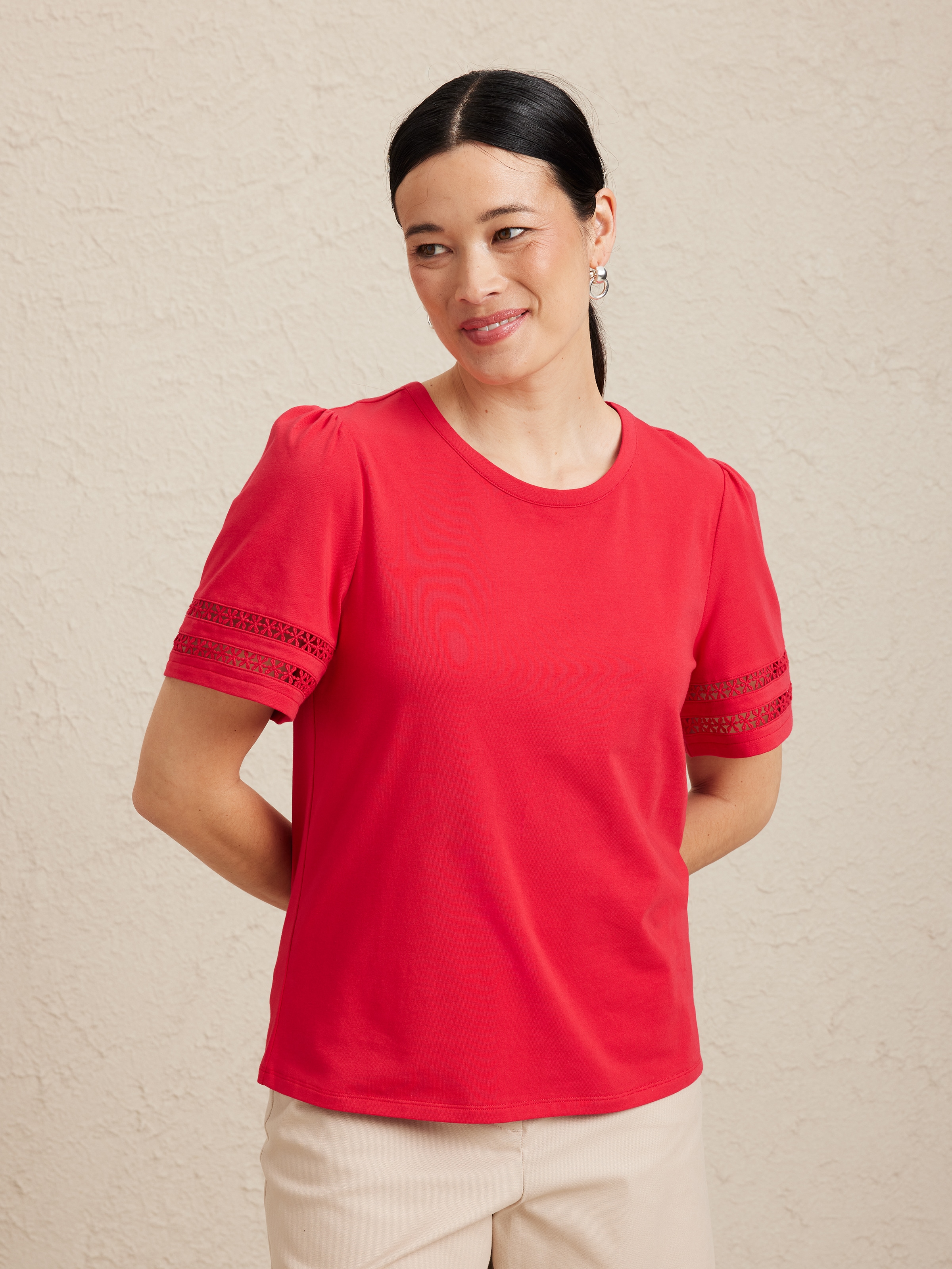 Lattice Tee