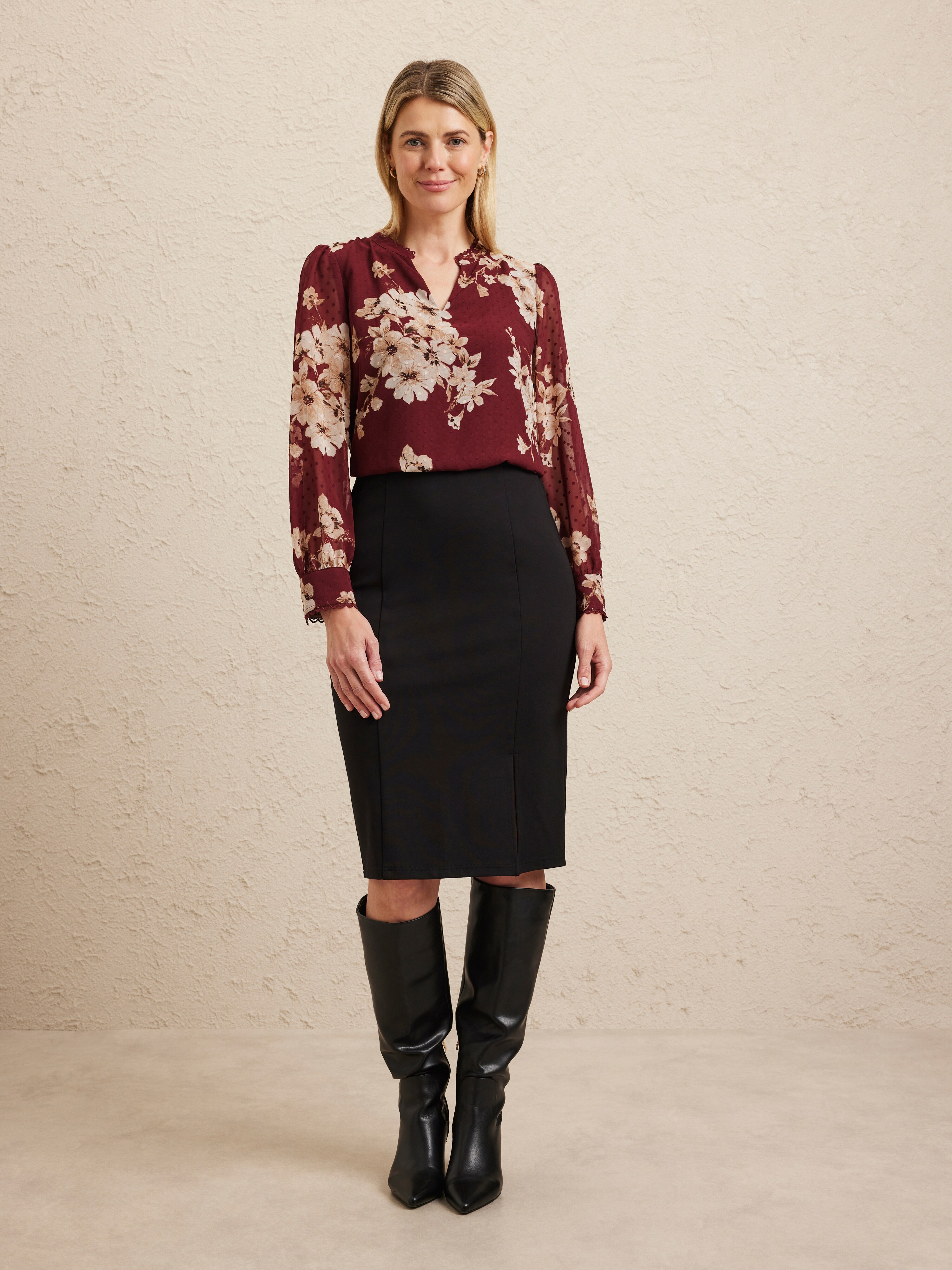 Georgia Long Sleeve Blouse