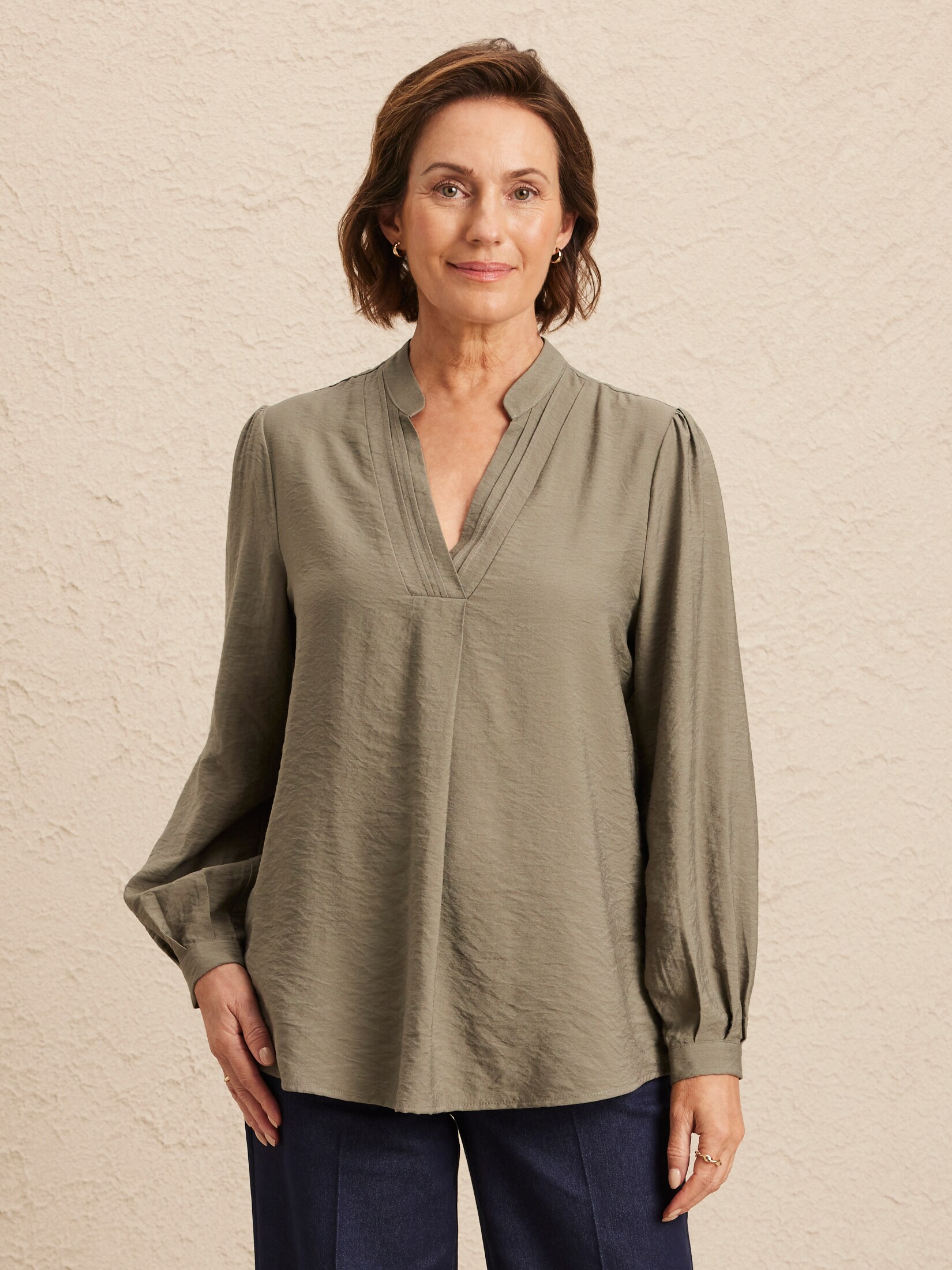 Cyntia Viscose Blend Top