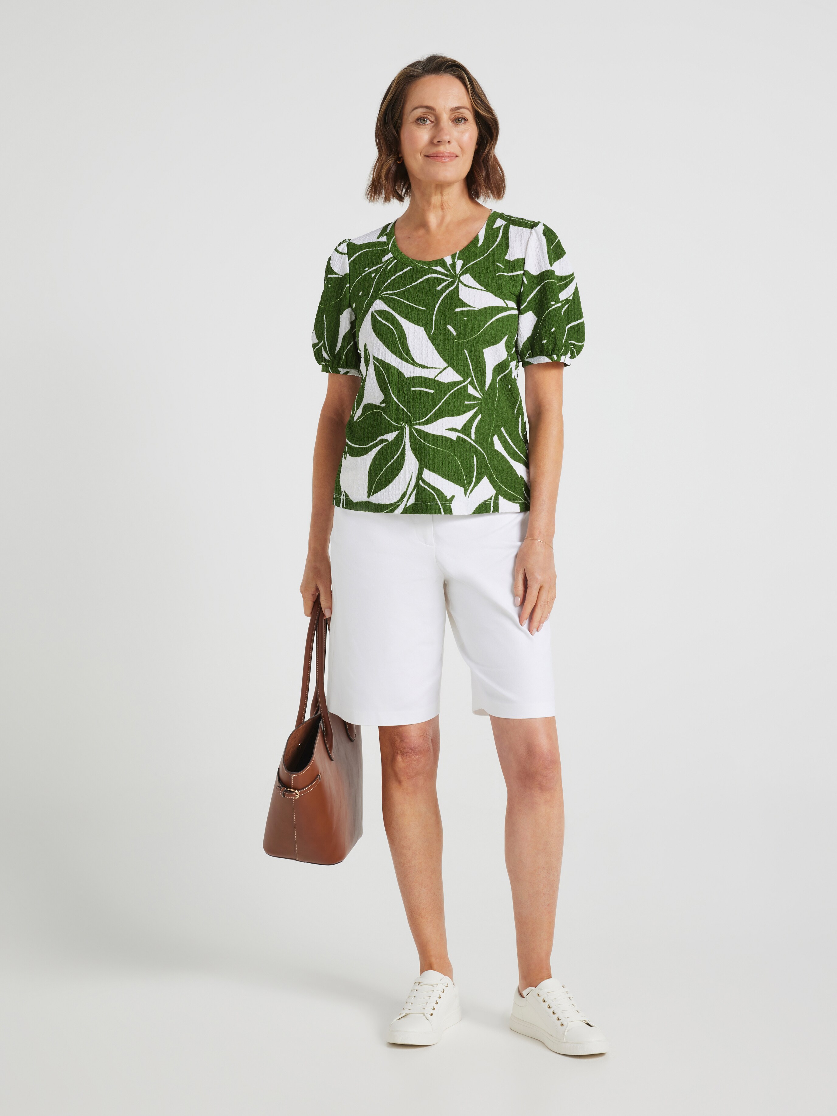 Lana Ripple Jersey Top