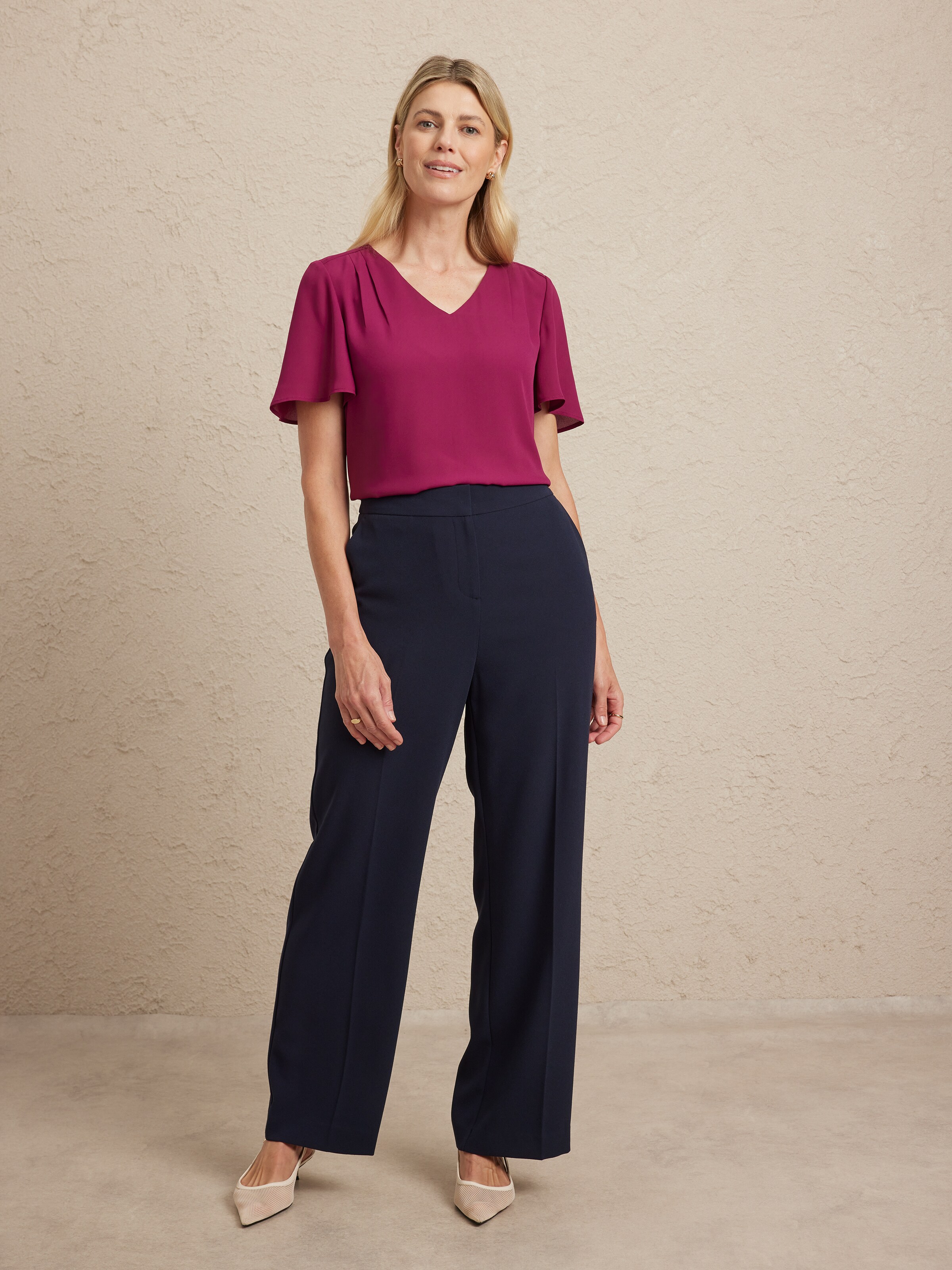 Elly Short Sleeve Blouse