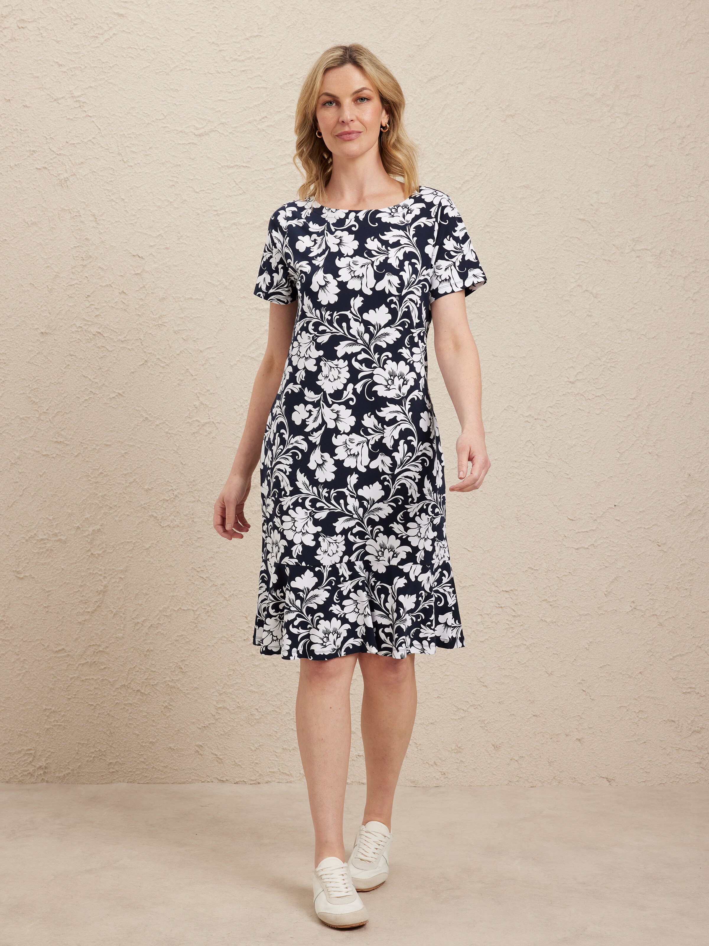 Trixie Frill Hem Tee Dress