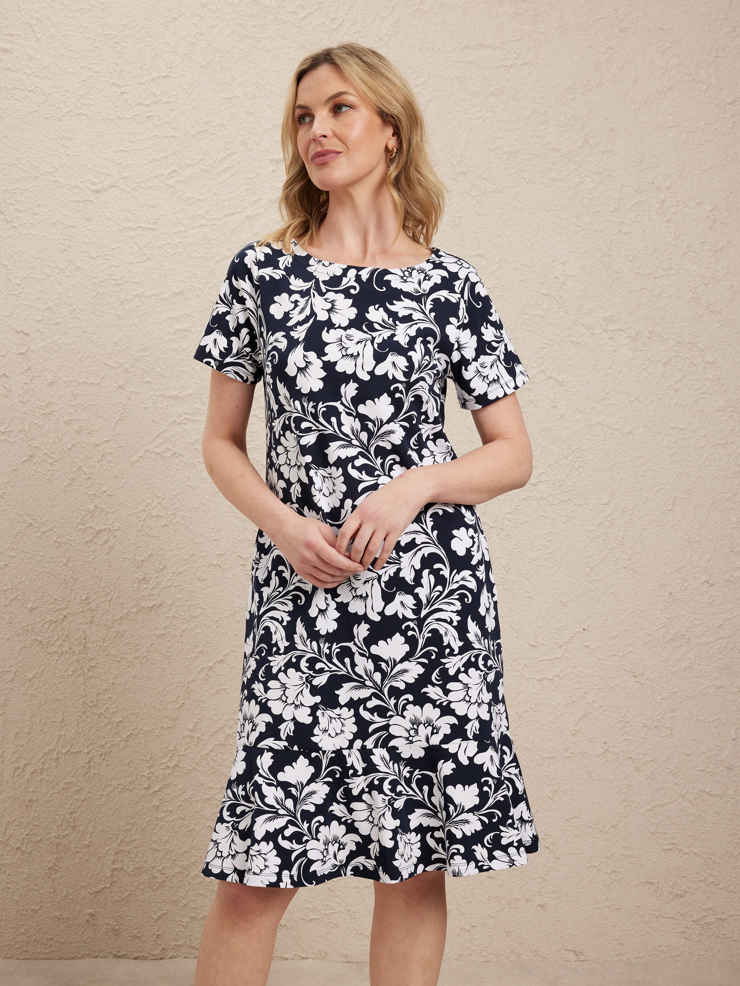 Trixie Frill Hem Tee Dress