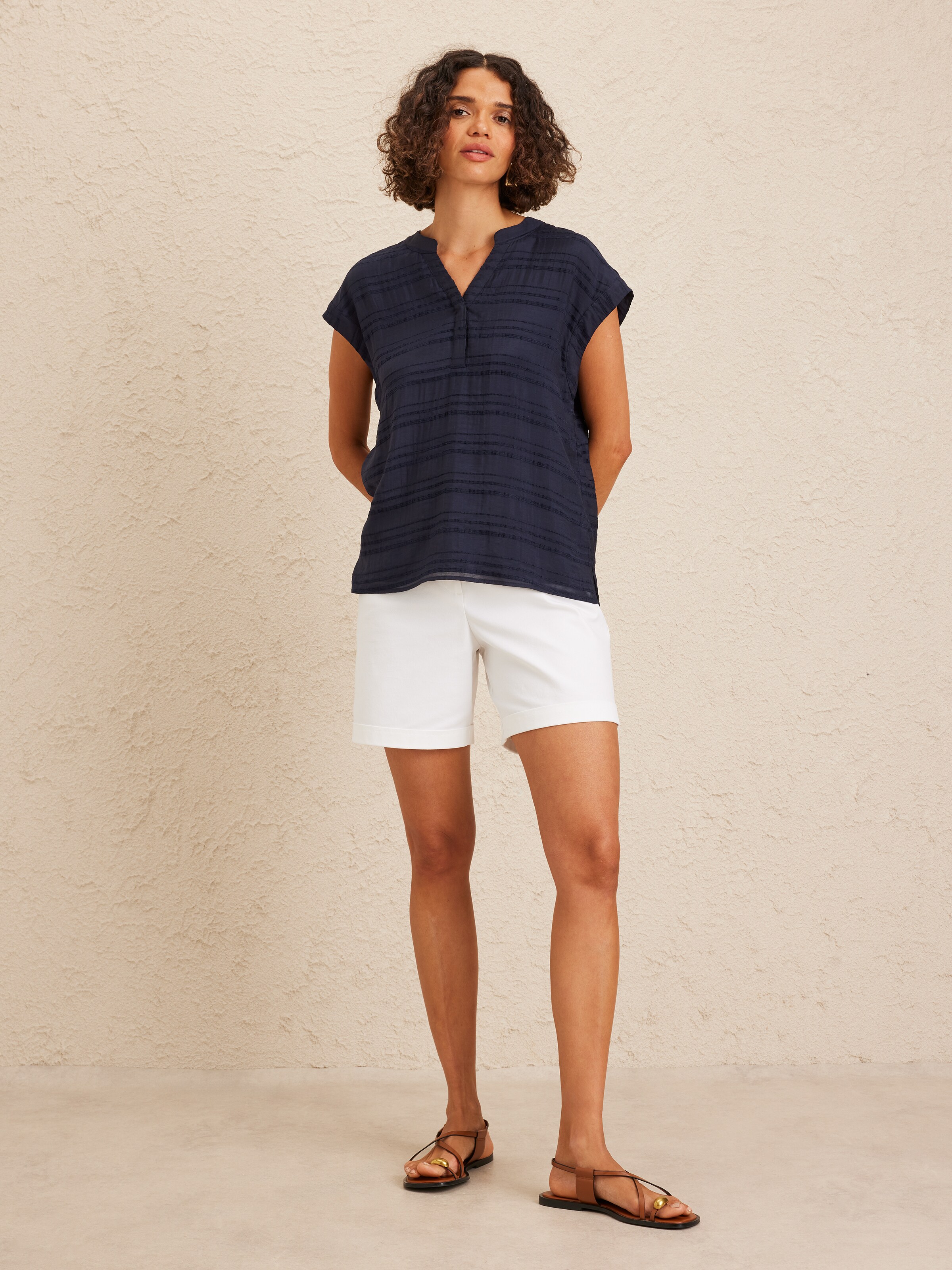 Zoe Viscose Blend Top