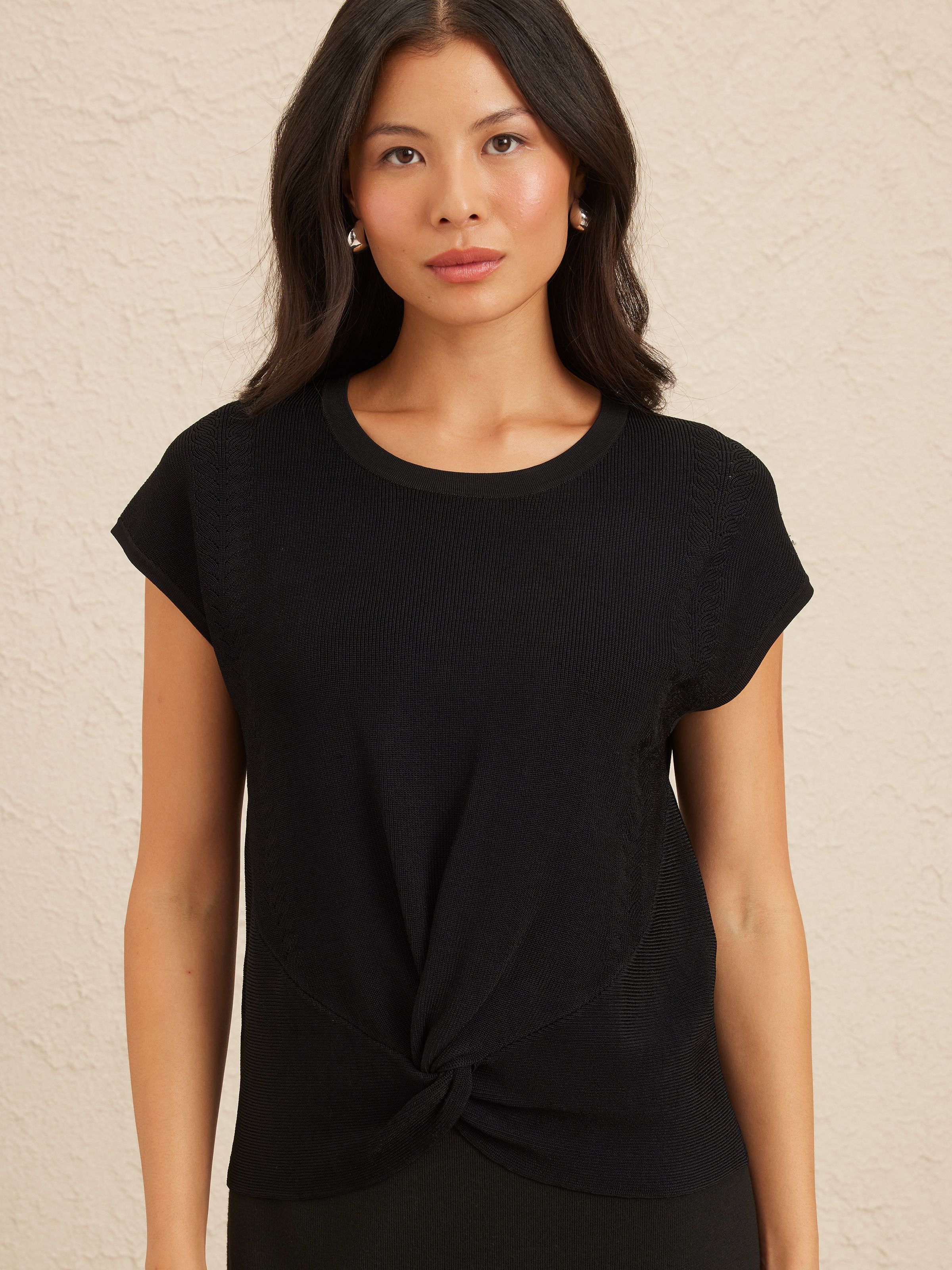Twist Knit Top
