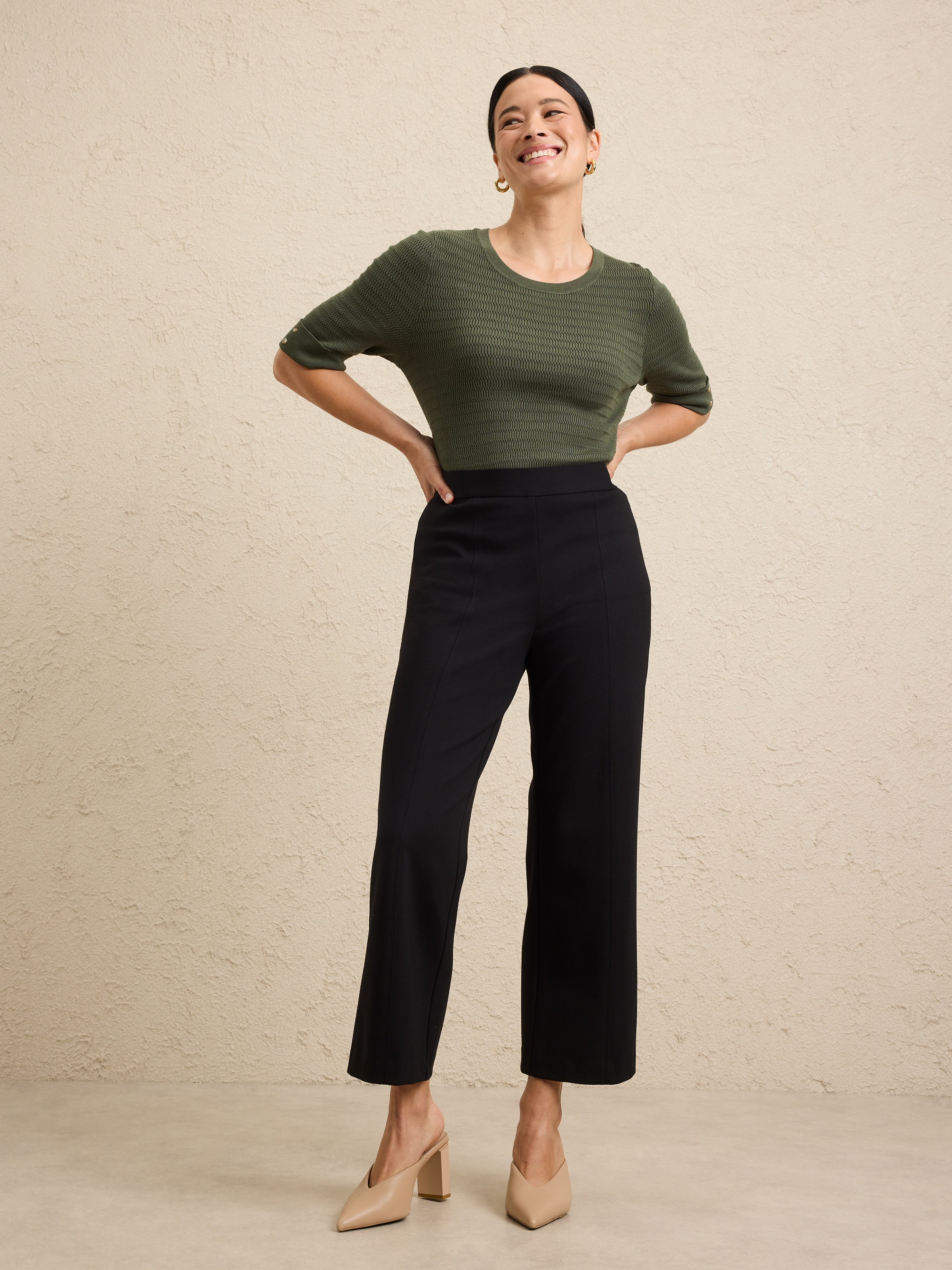 Bella Lattice Knit Top