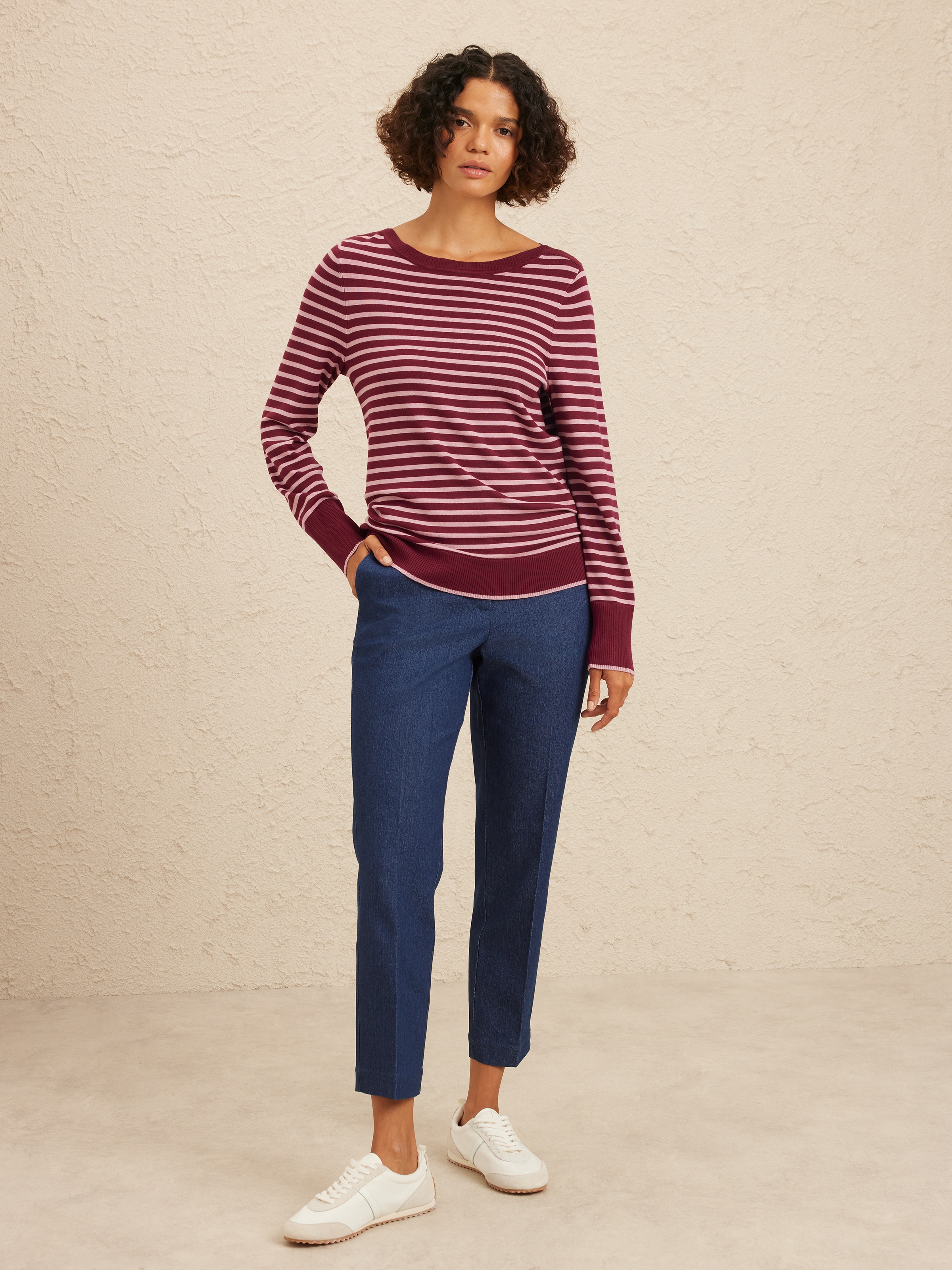 Abby Boat Neck Jumper