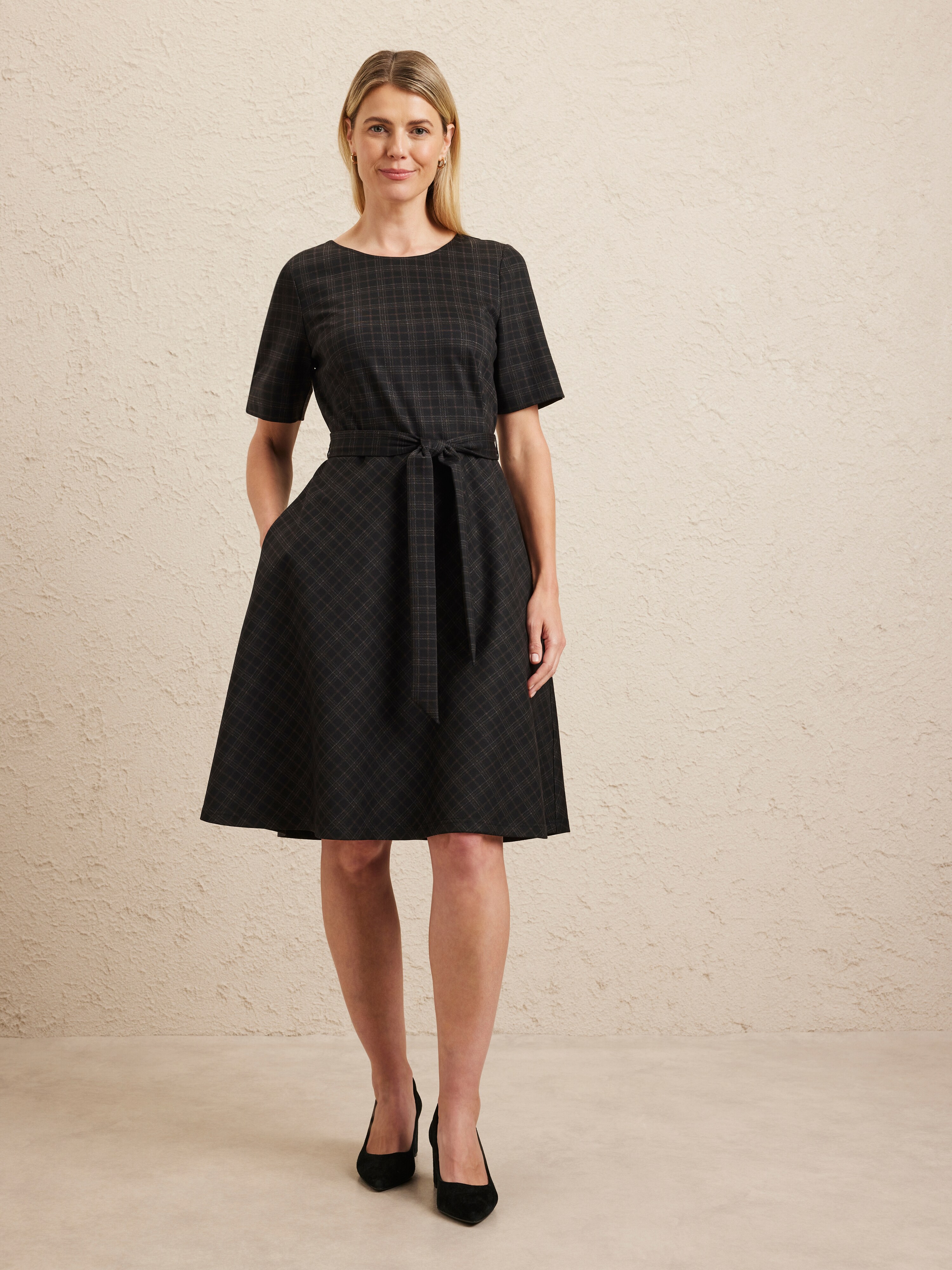 Ella Ponte Dress