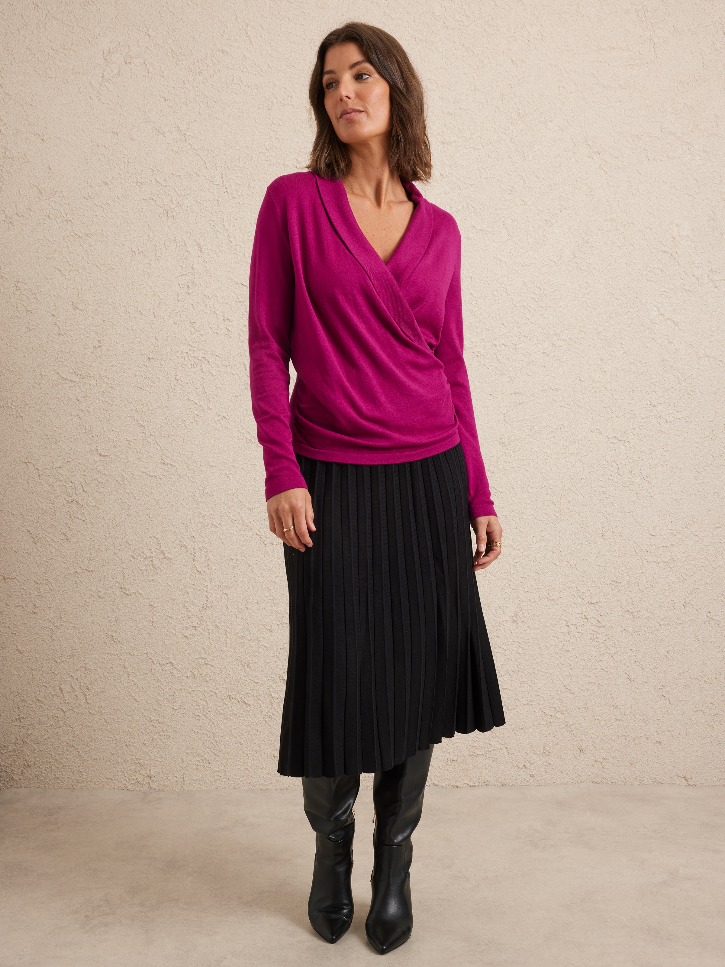 Winnie Wrap Jumper