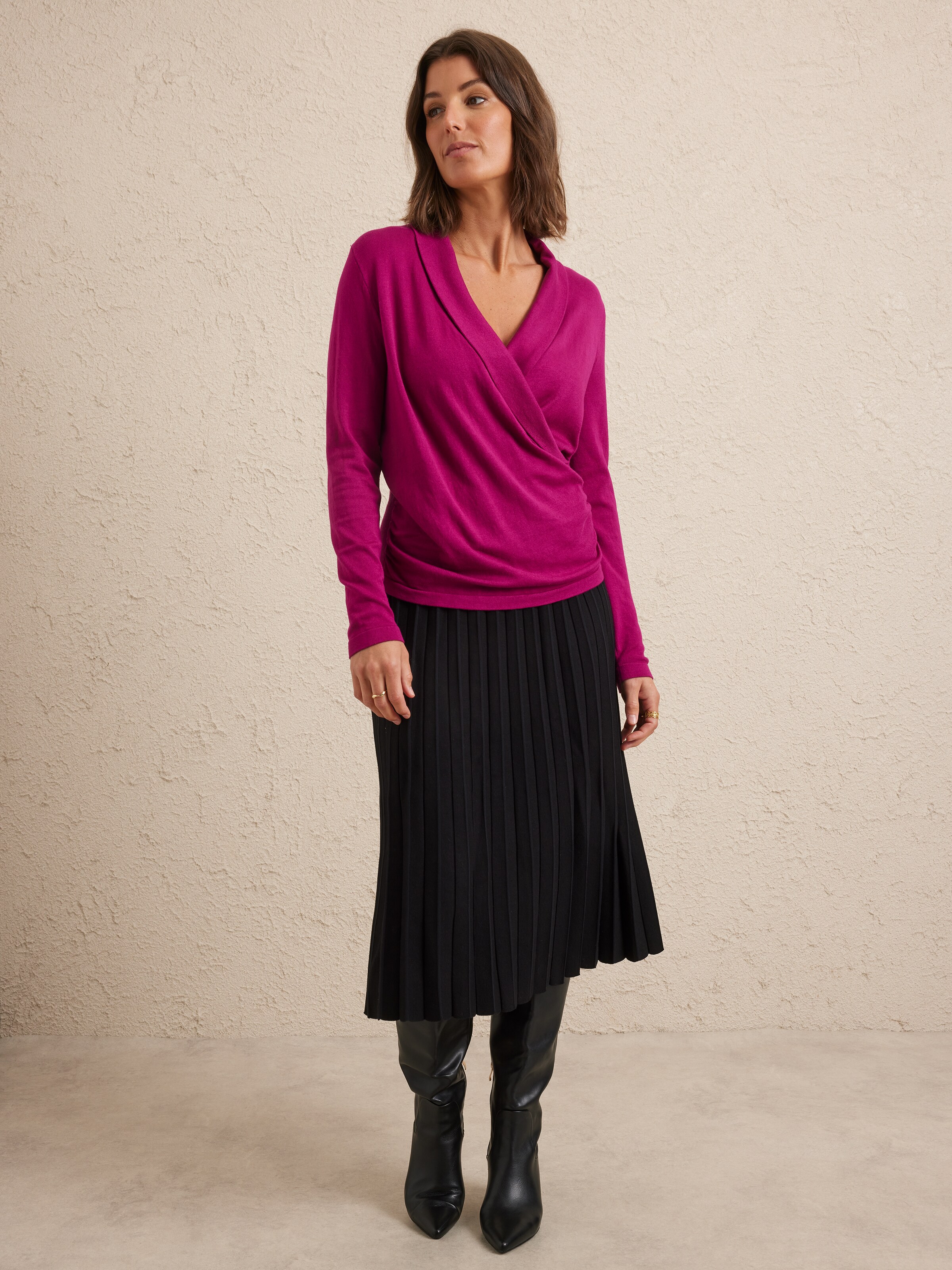 Winnie Wrap Jumper