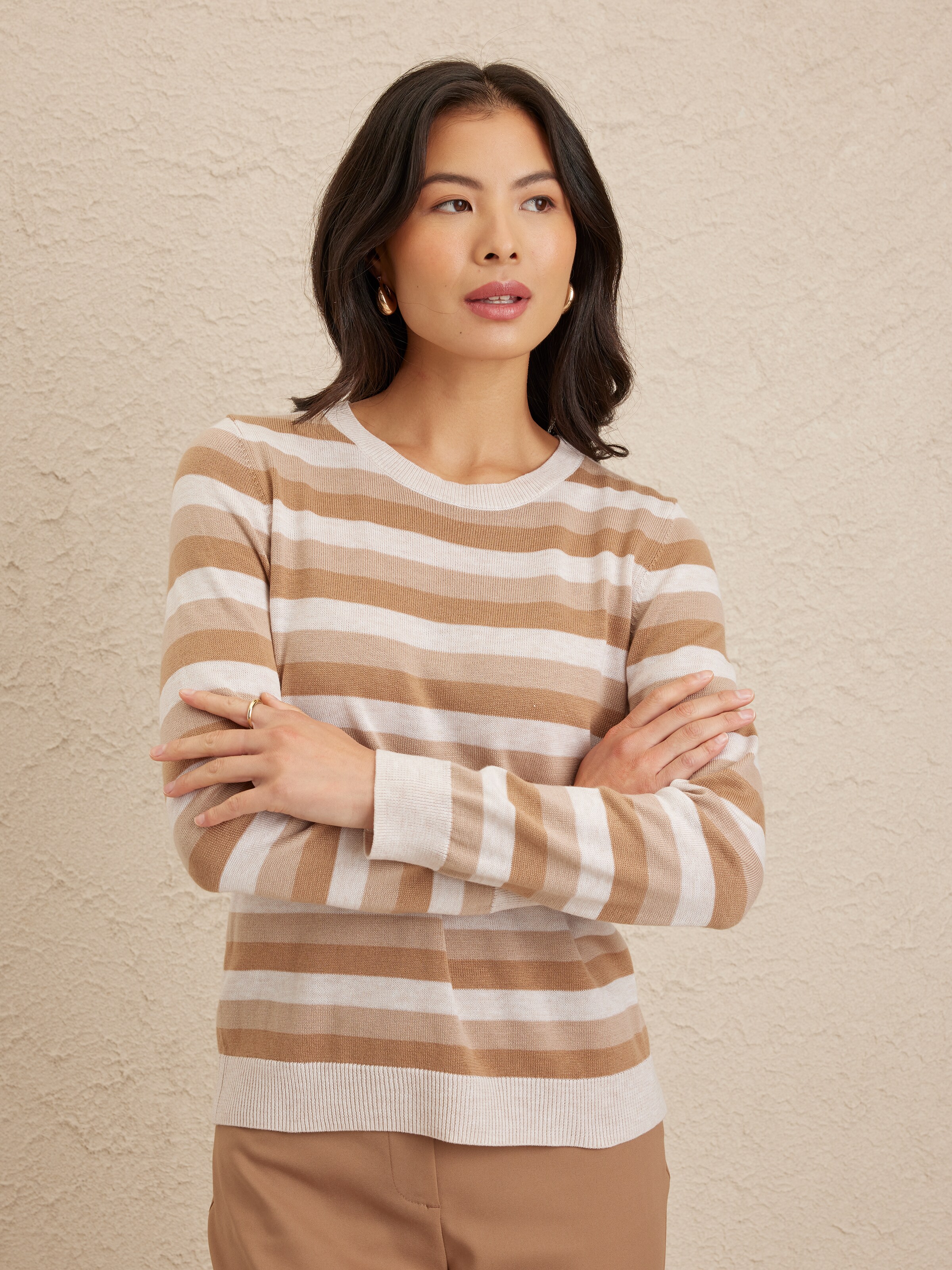Astrid Crew Stripe Jumper