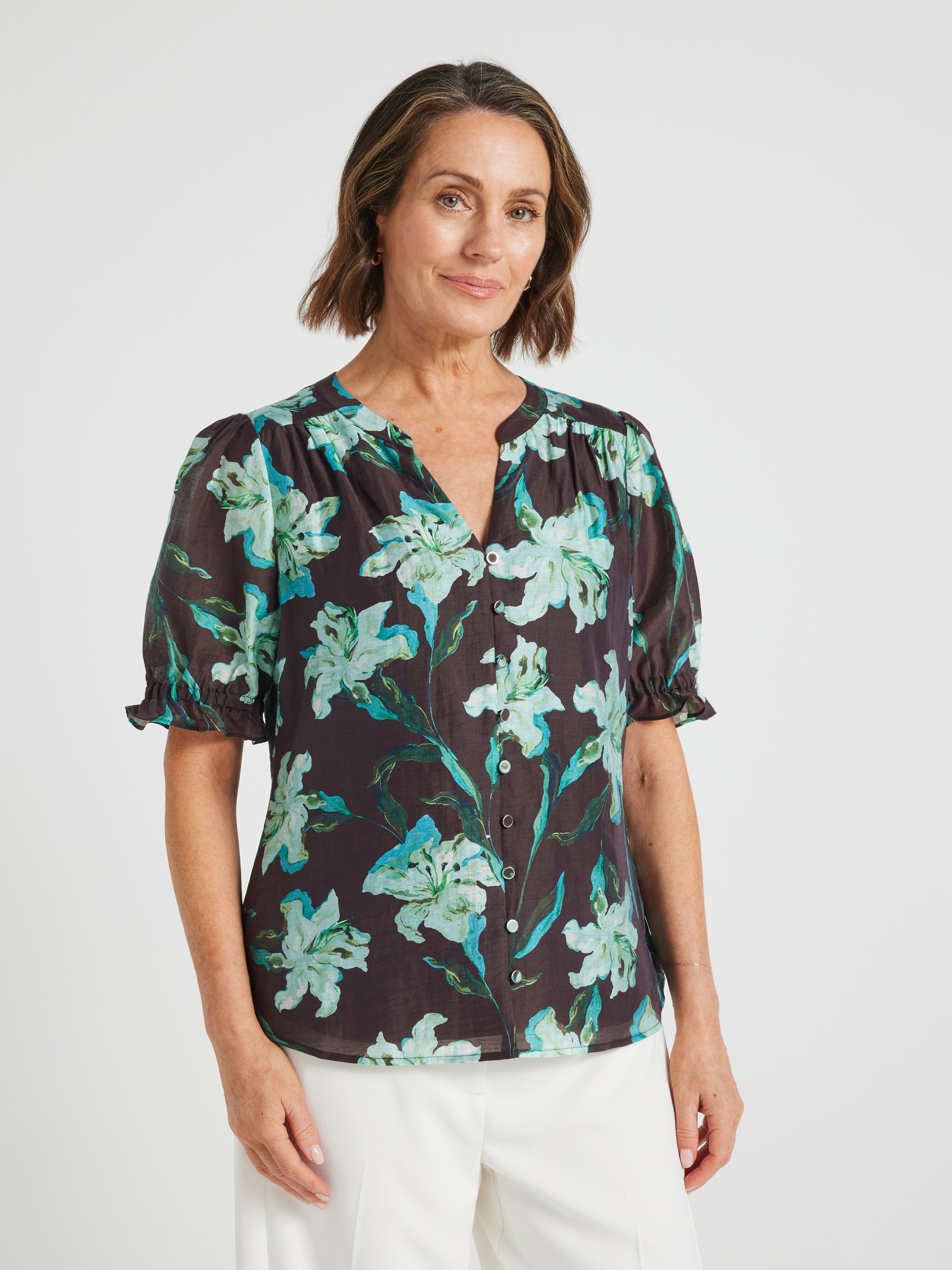 Jayde Lyocell Blend Blouse