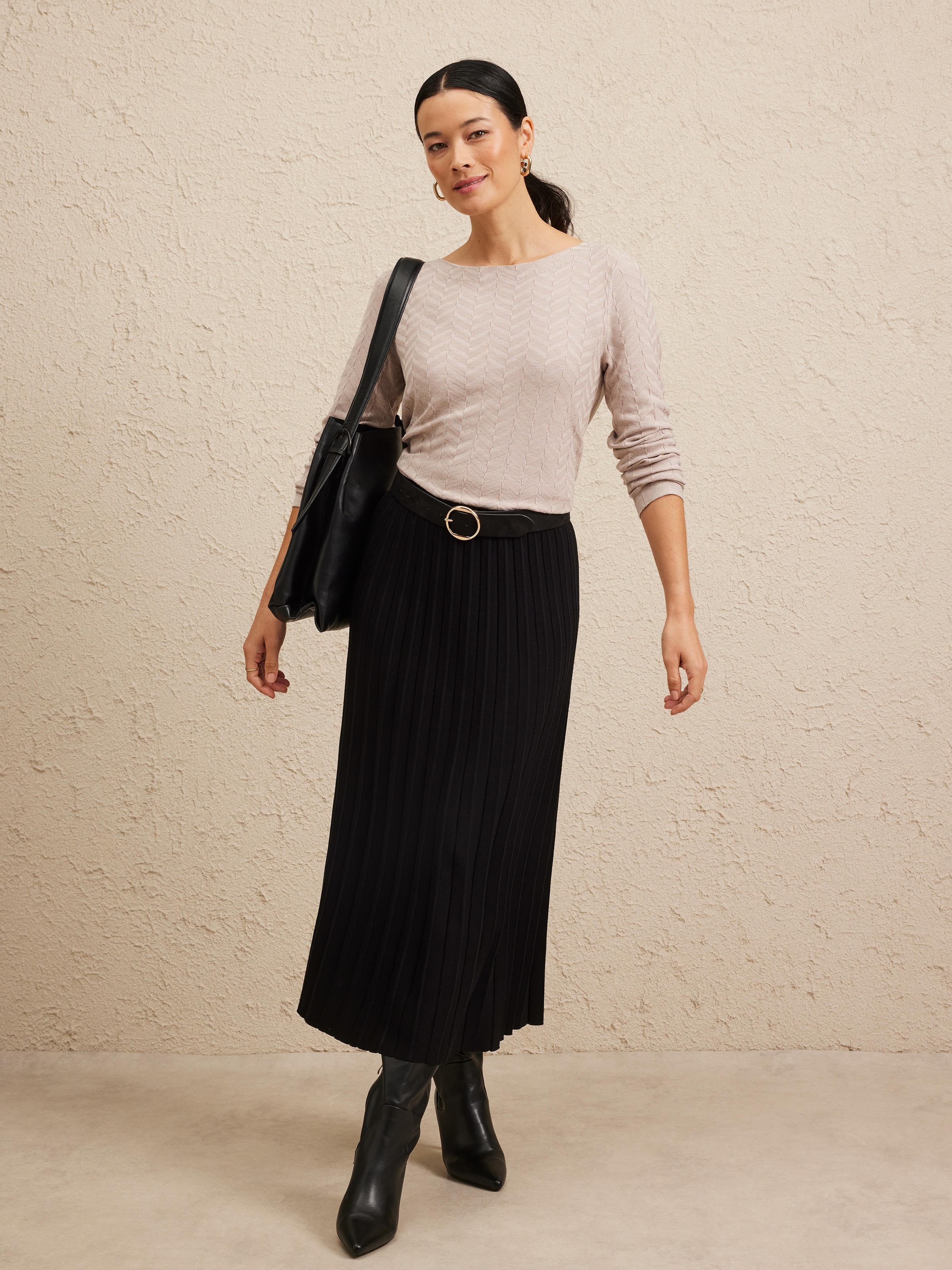 Hazel Herringbone Jumper