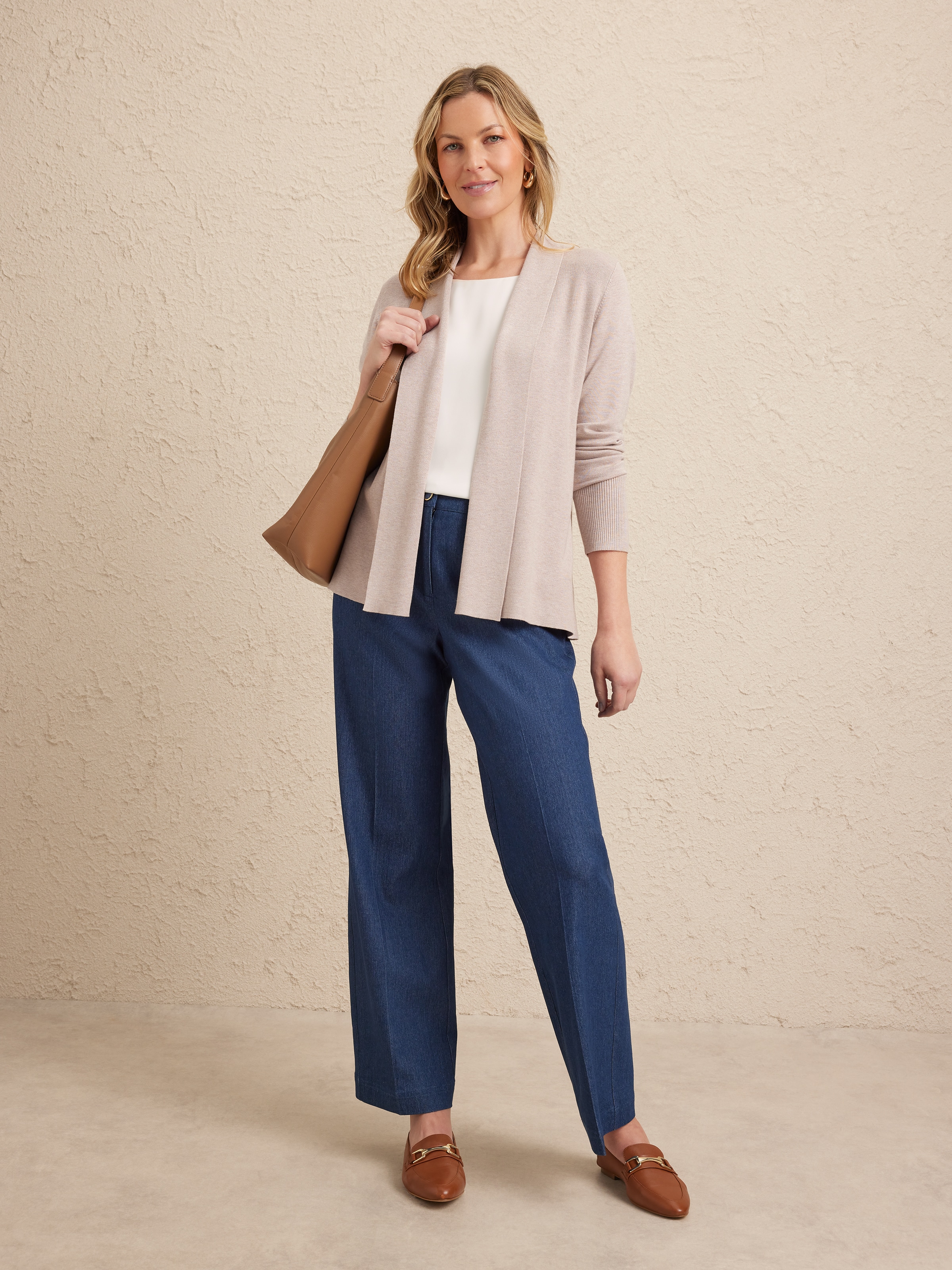 Isabelle Rib Cuff Cardi