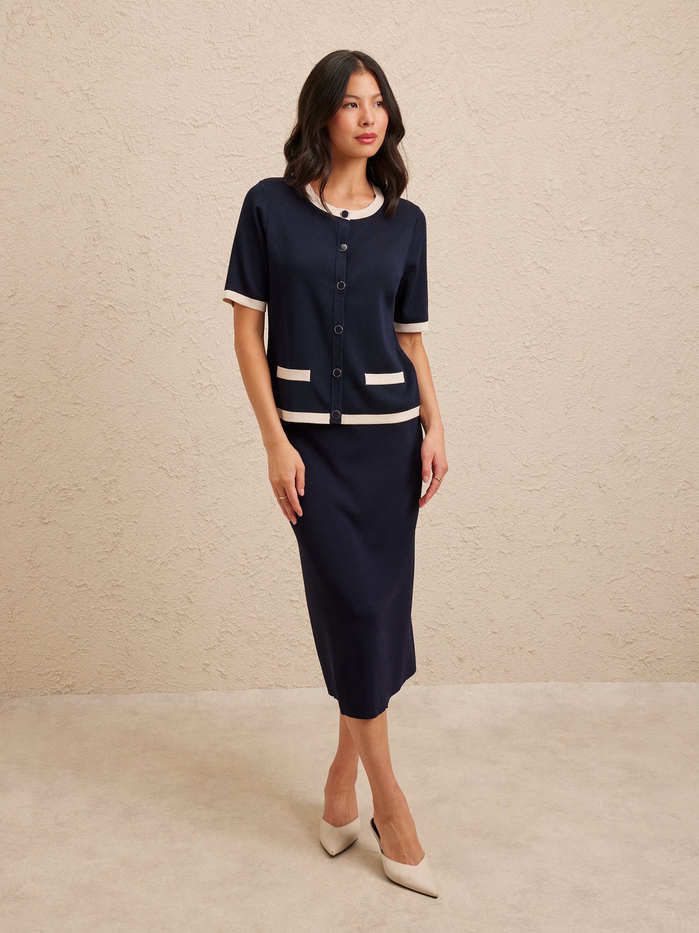 Nola Tipped Cardi