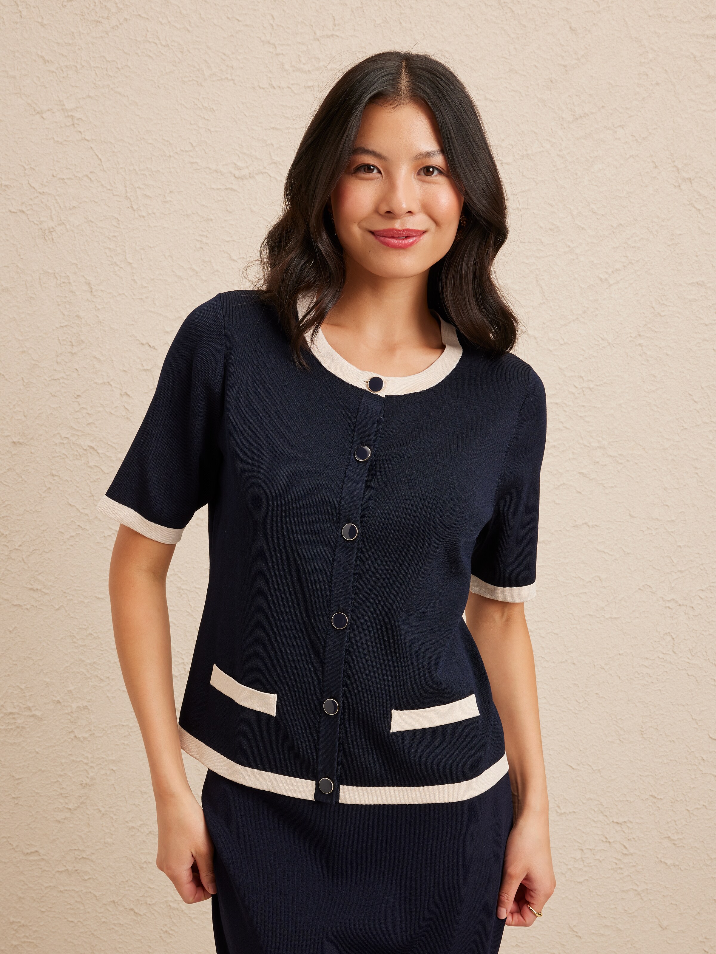 Nola Tipped Cardi